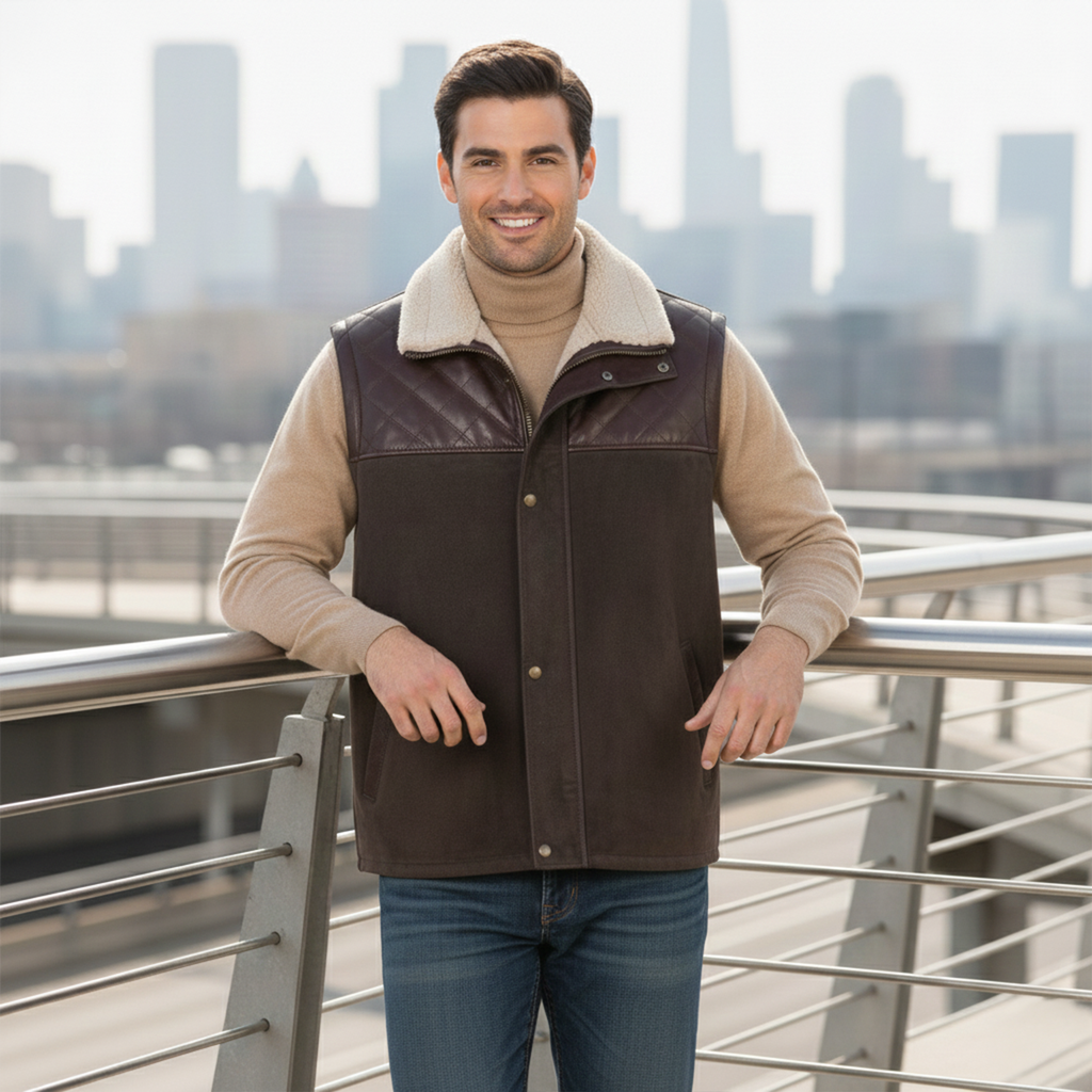 Brighton Shearling Vest
