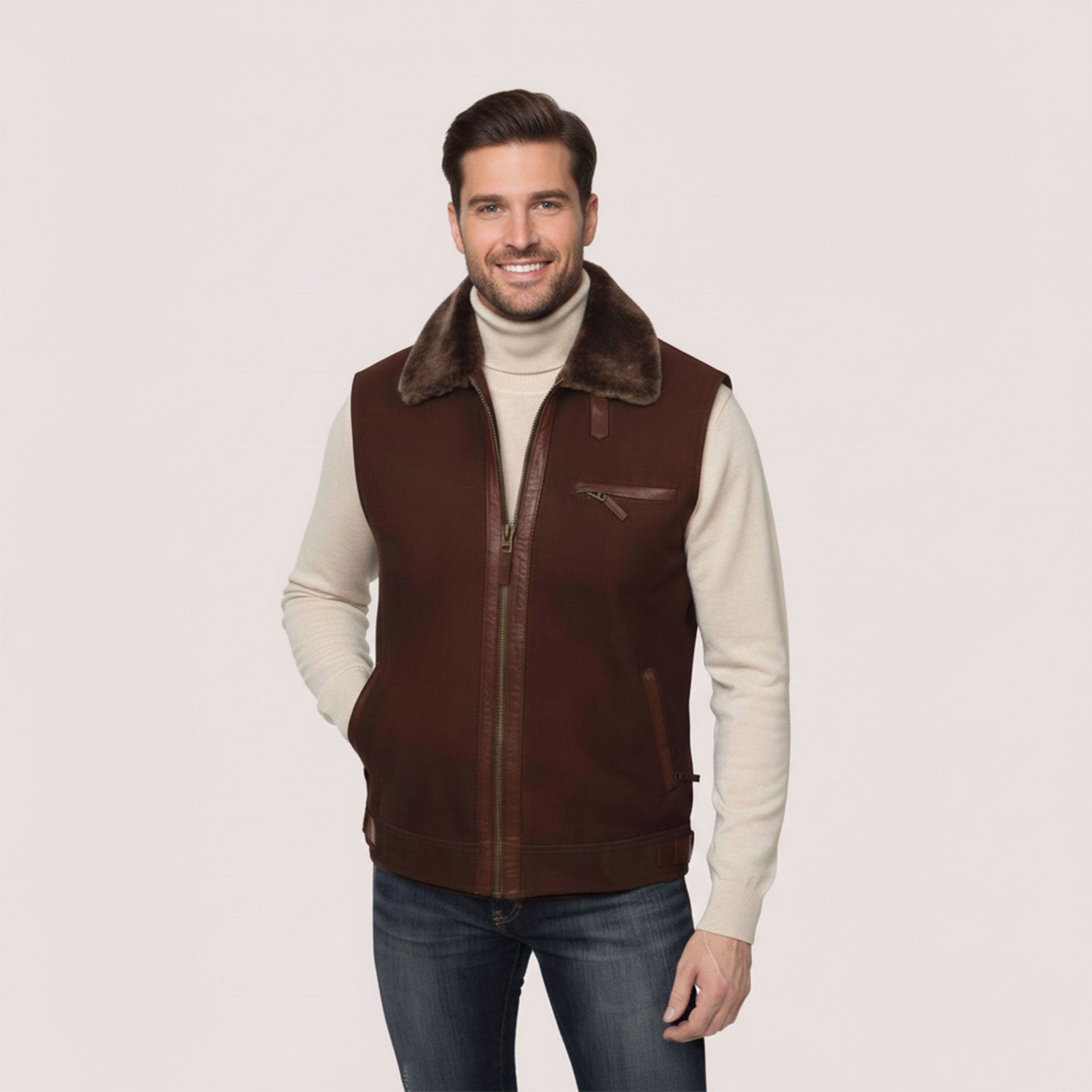 Field Shearling Vest