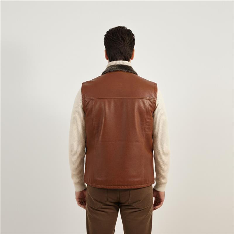 Austin Shearling Vest-12