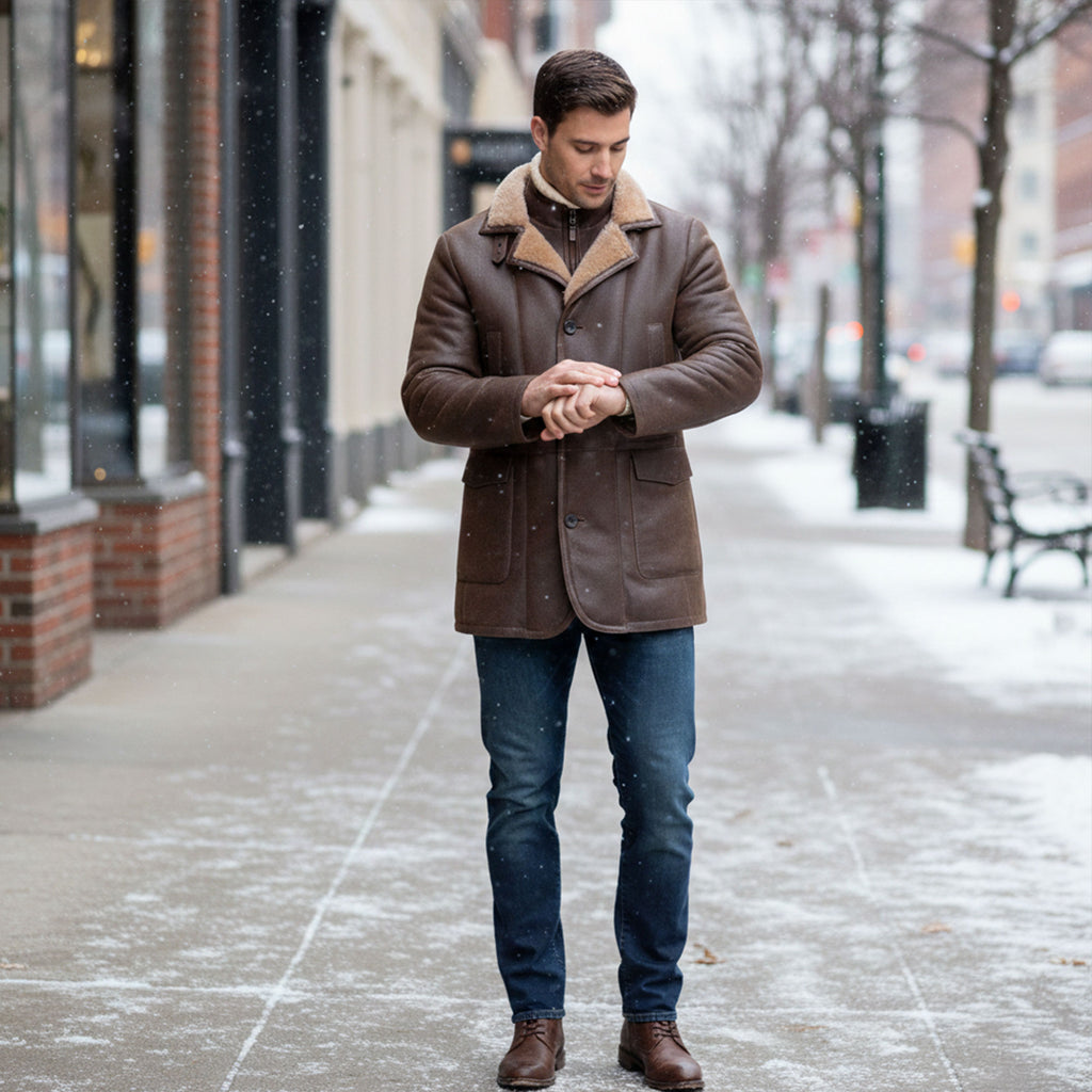 Utica Shearling Coat