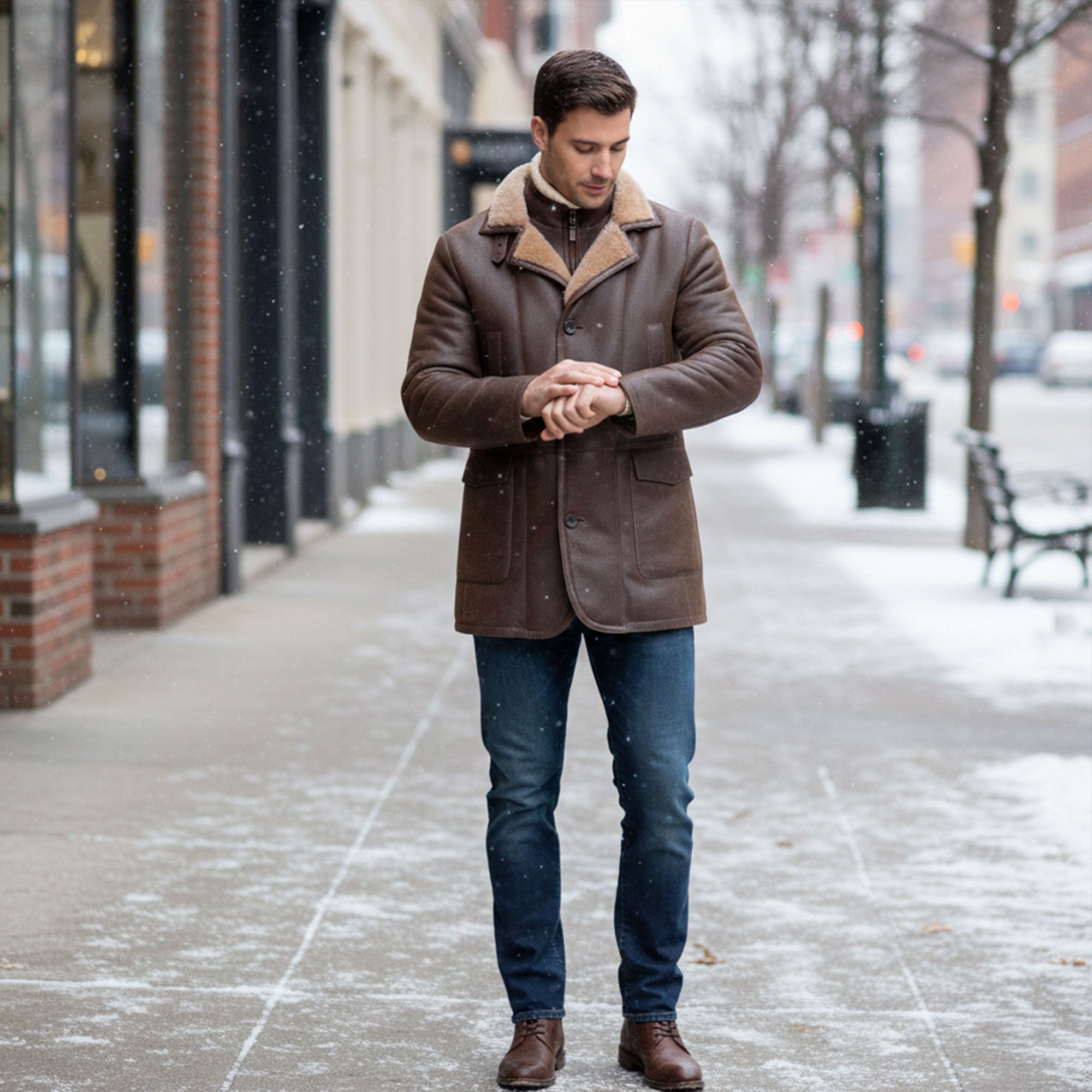 Utica Shearling Coat-8