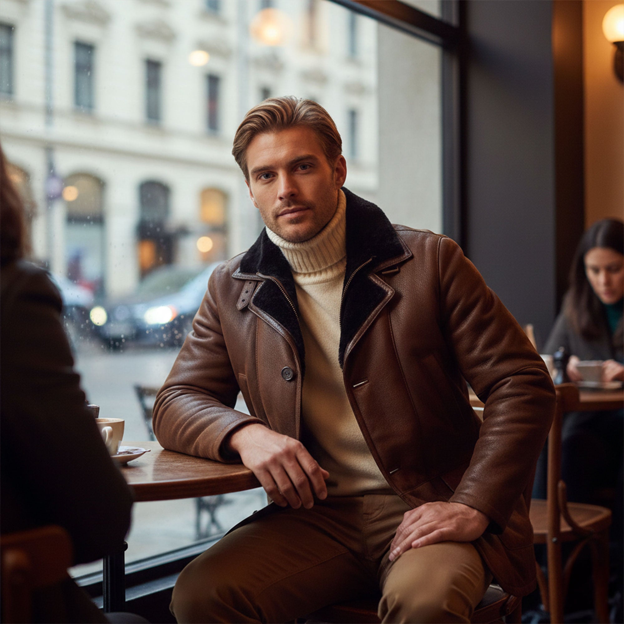 Utica Shearling Coat-4