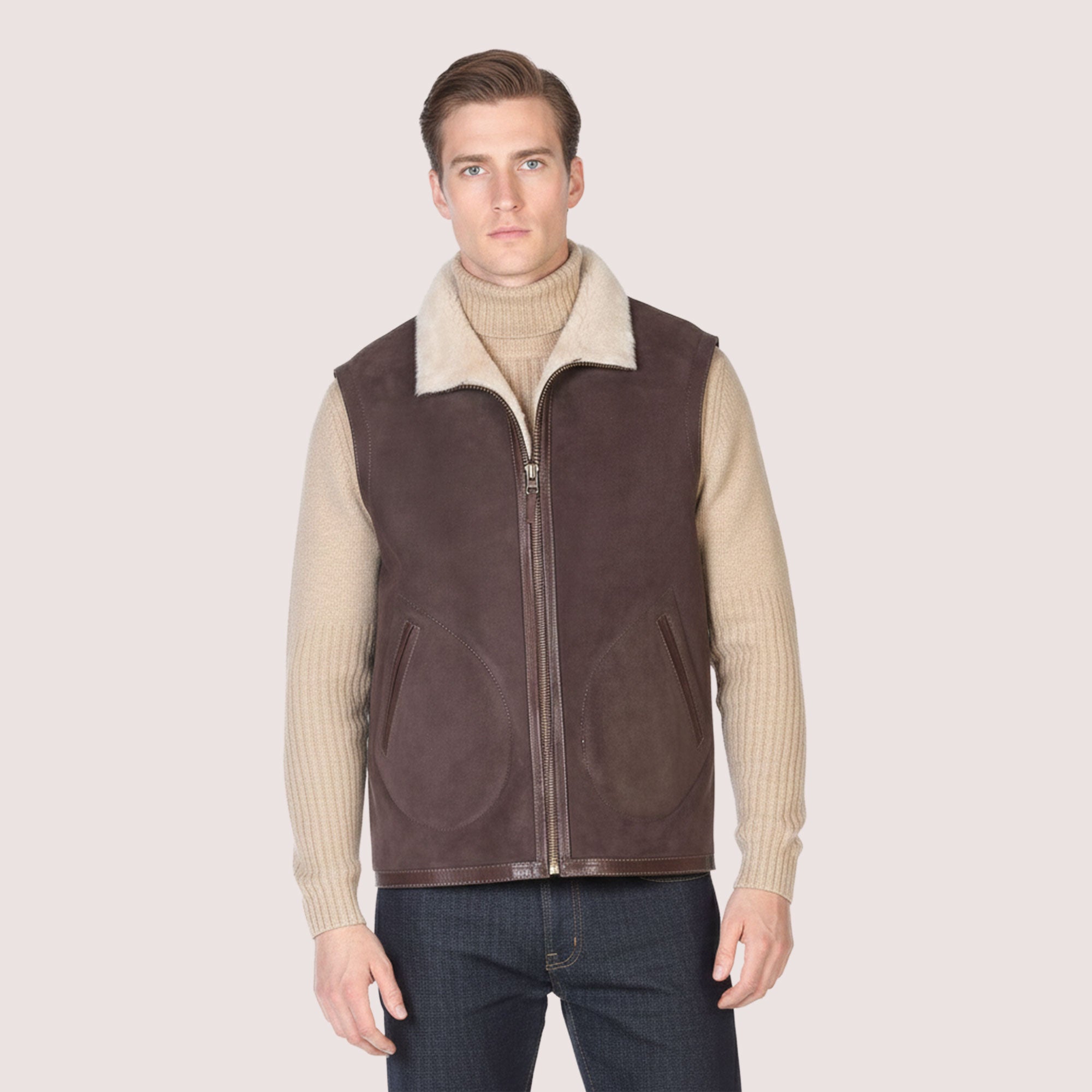 Columbus Shearling Vest