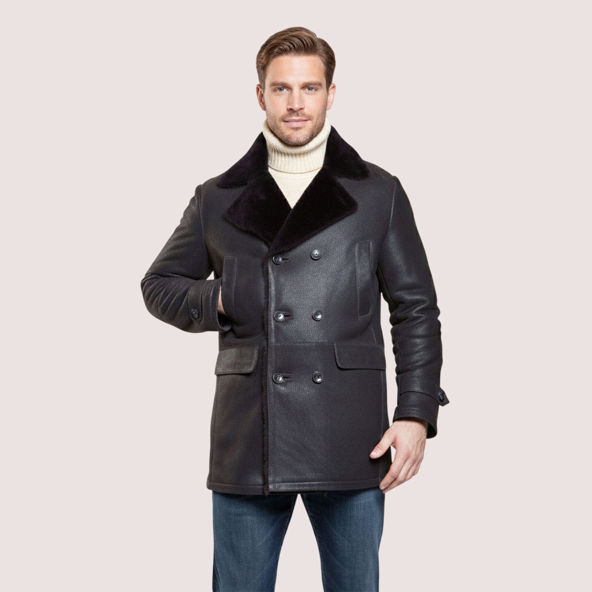 Lewis Shearling Coat