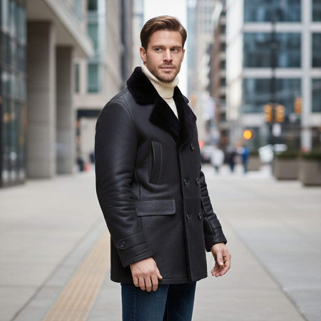 Lewis Shearling Coat