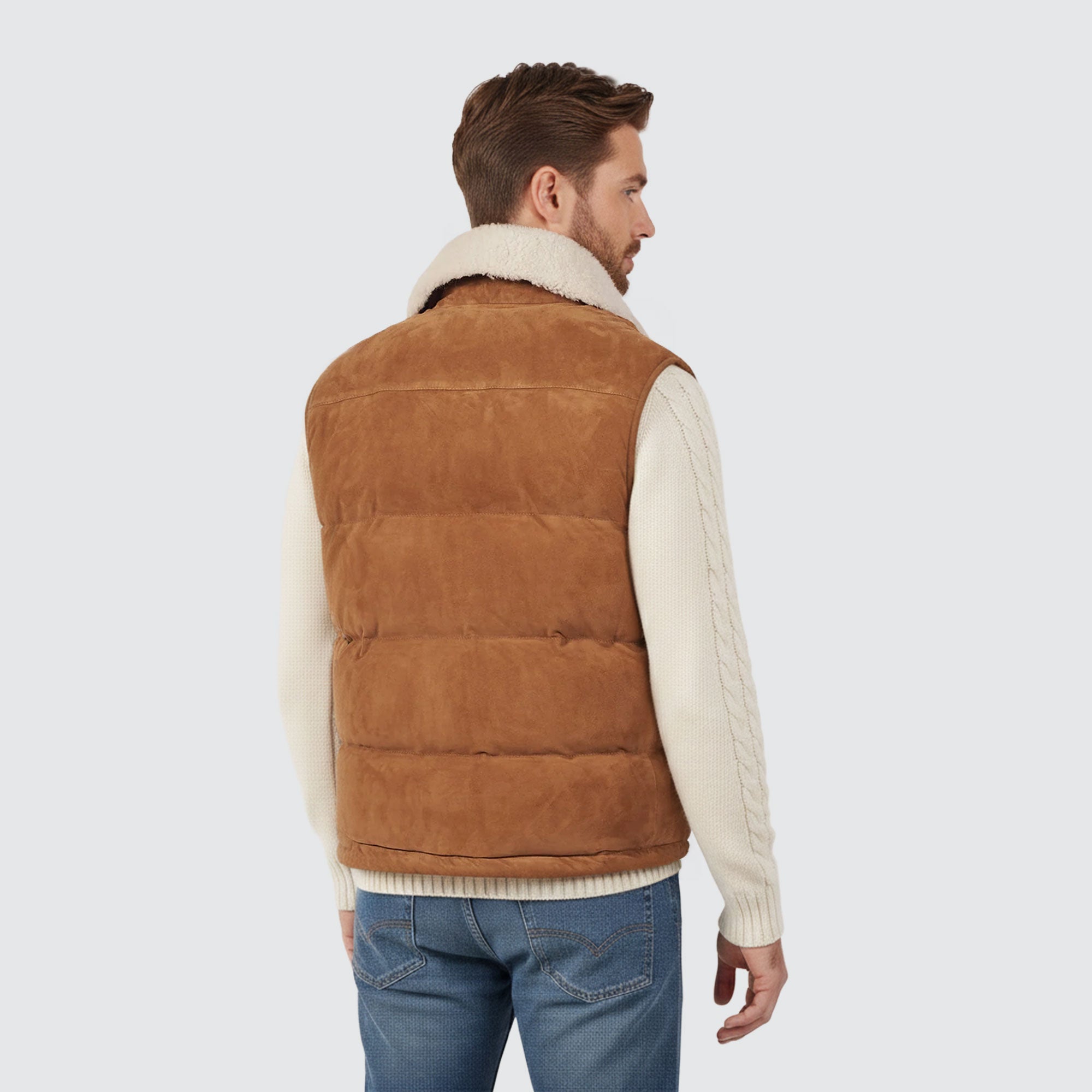 Tristen Goat Suede Vest-6