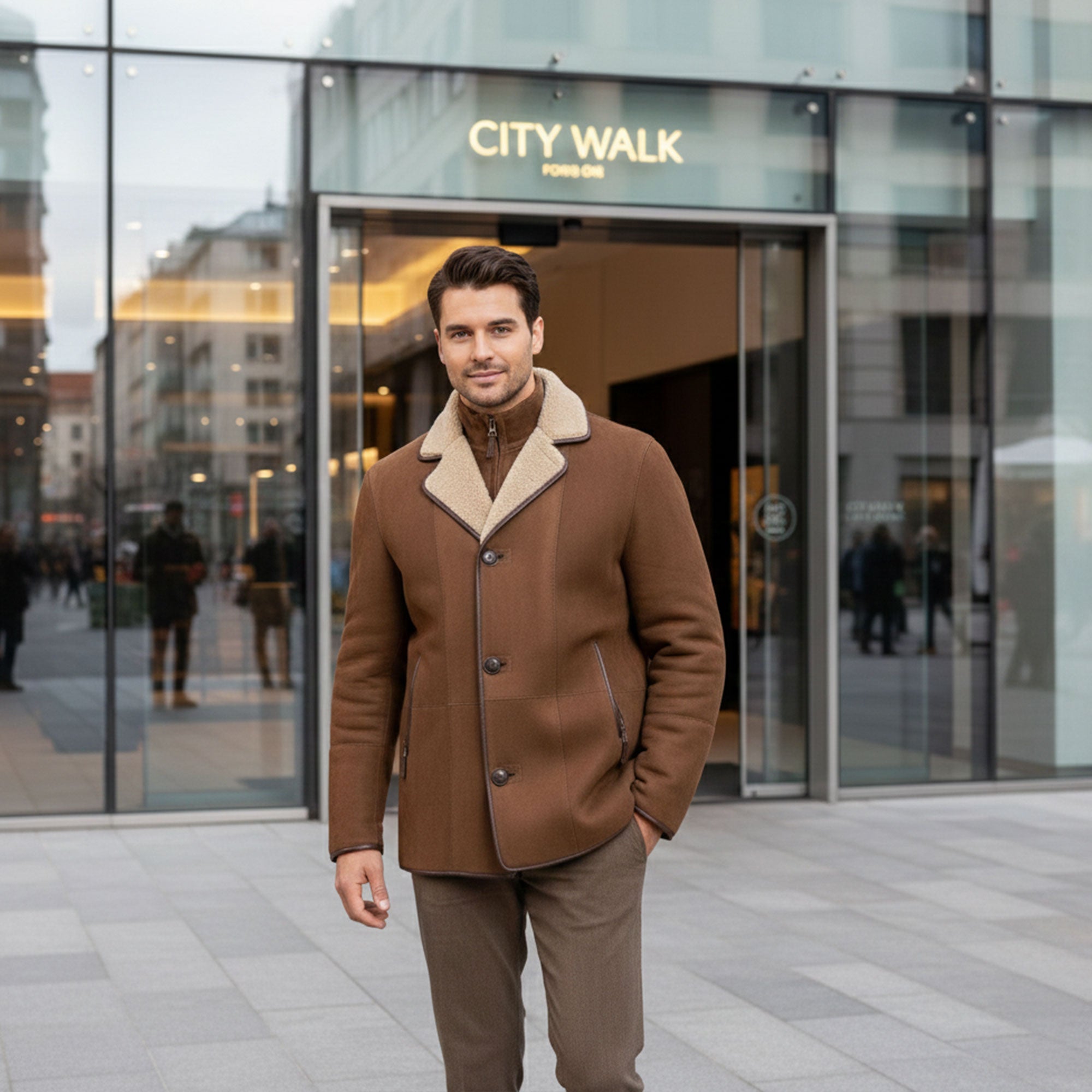 Westfield Shearling Jacket-4