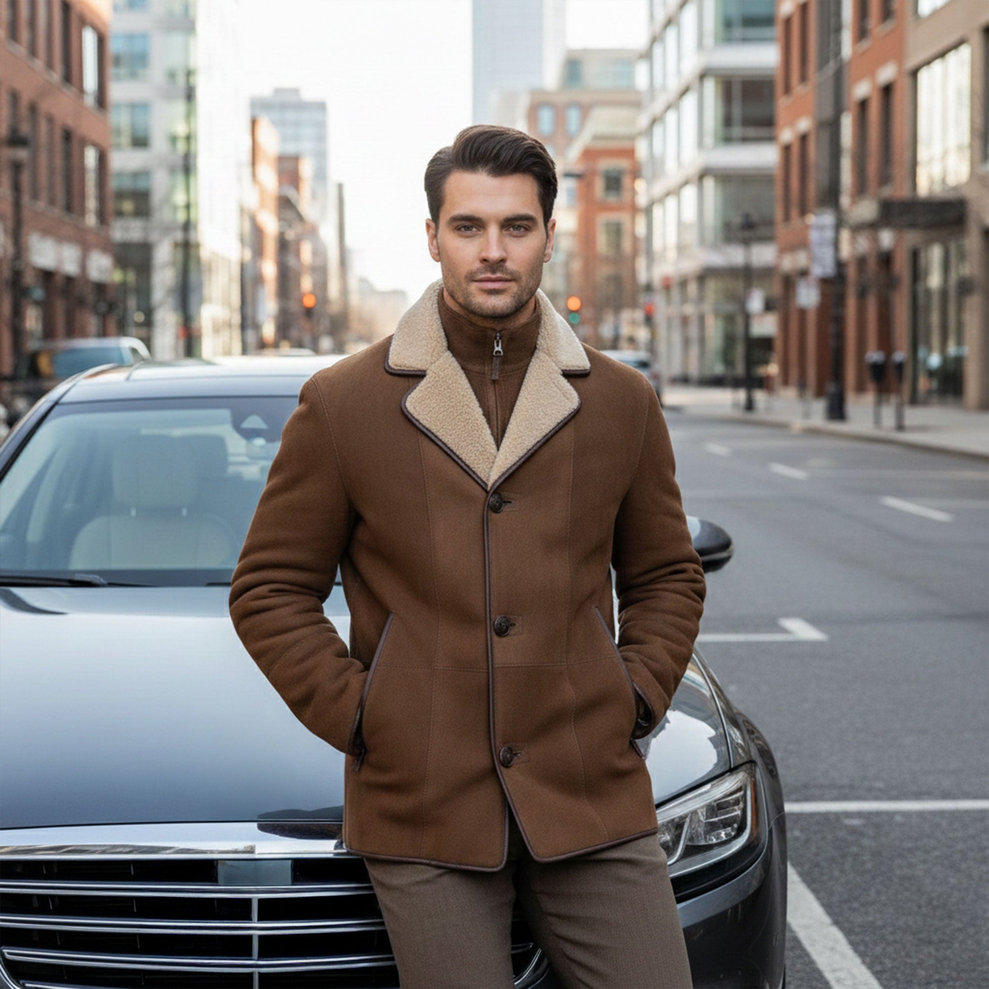Westfield Shearling Jacket-5