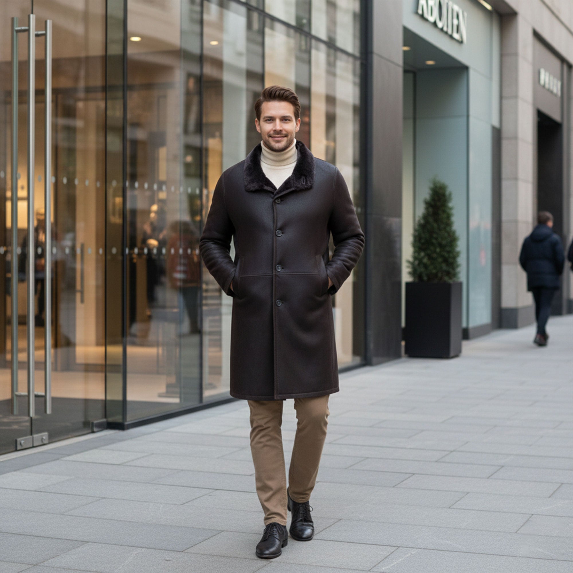 Newburgh Shearling Coat-5