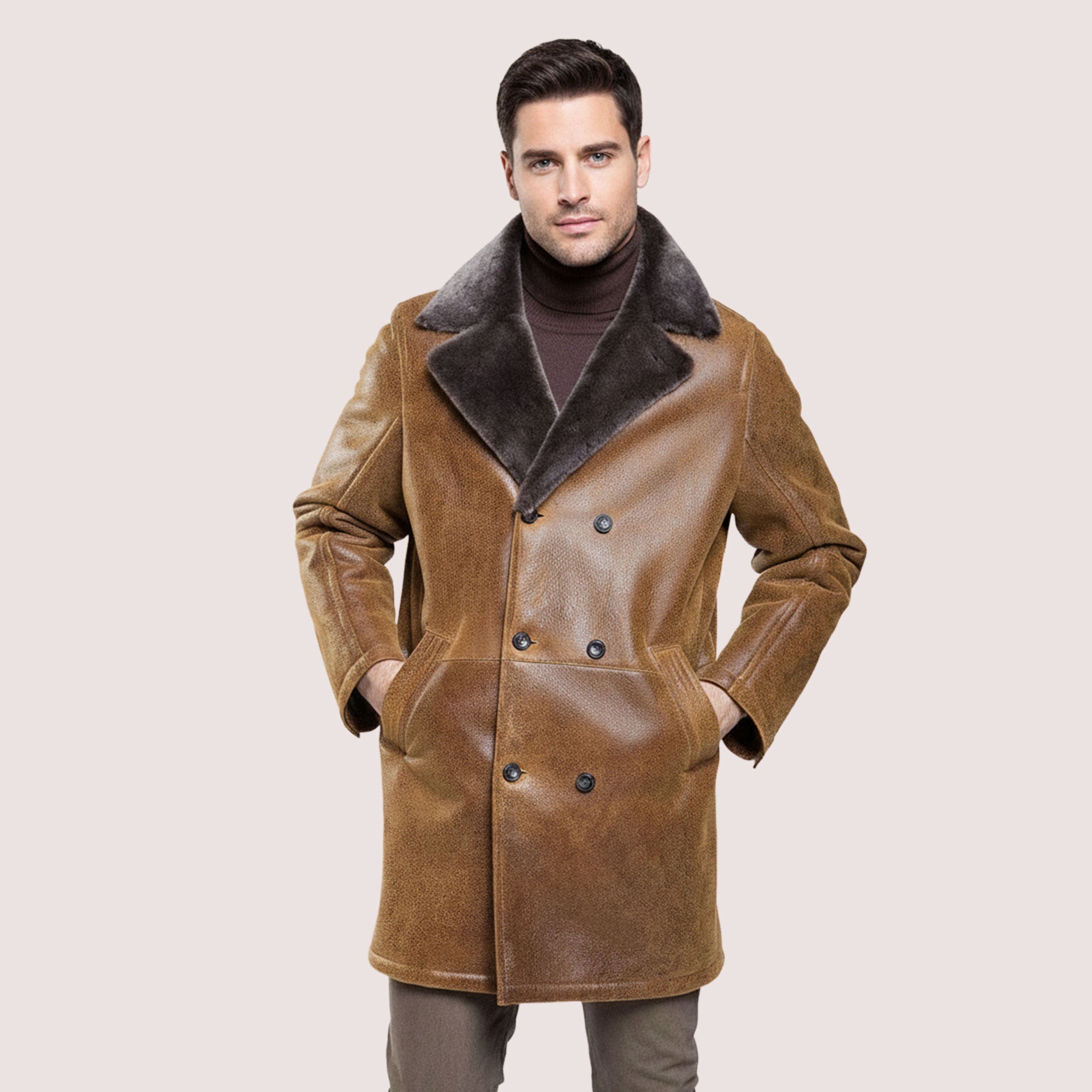 Carson Shearling Coat