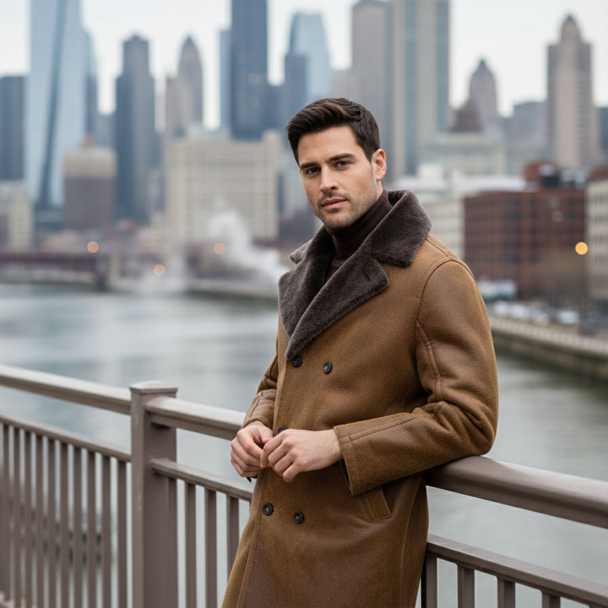 Carson Shearling Coat-5