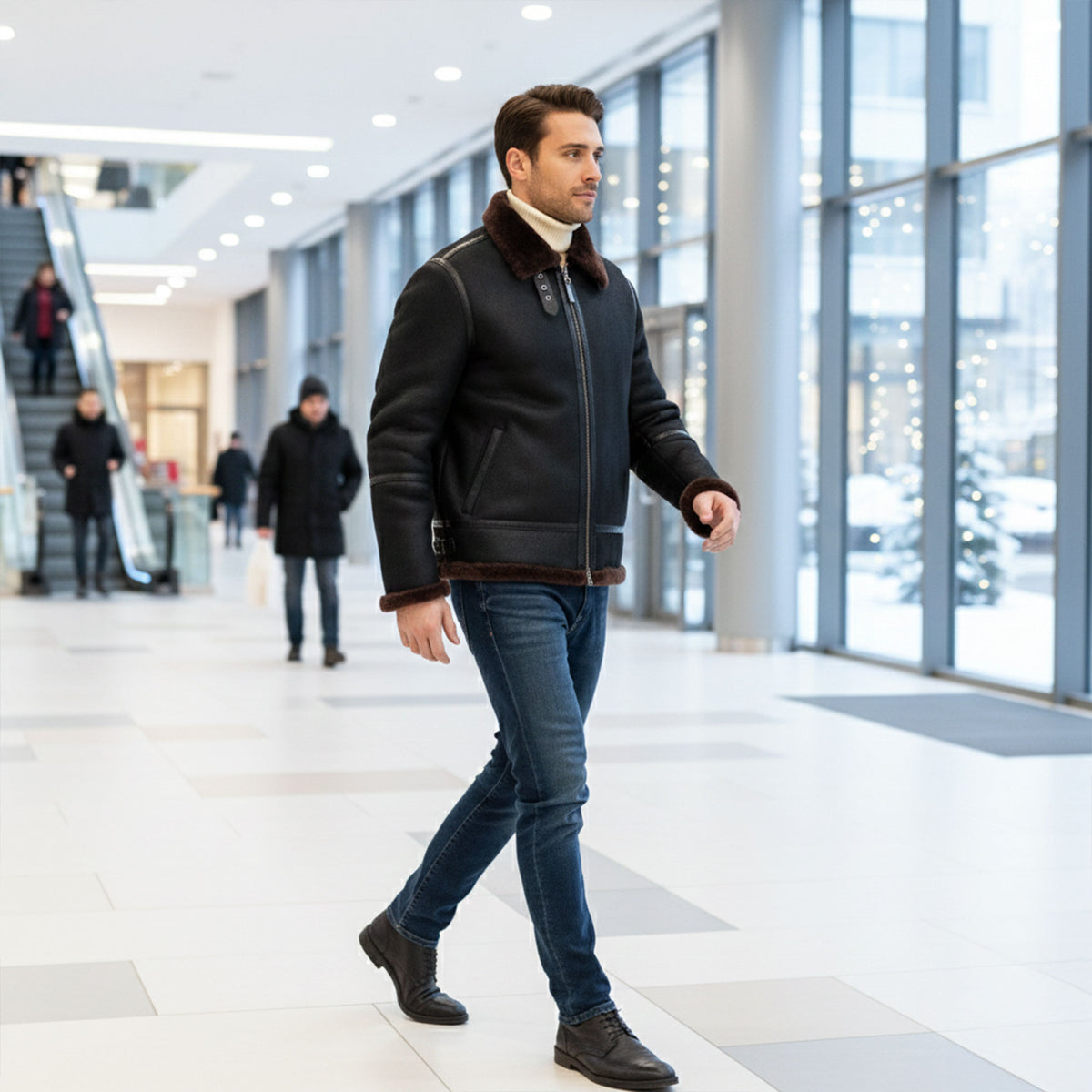 Winfield Shearling Jacket-14