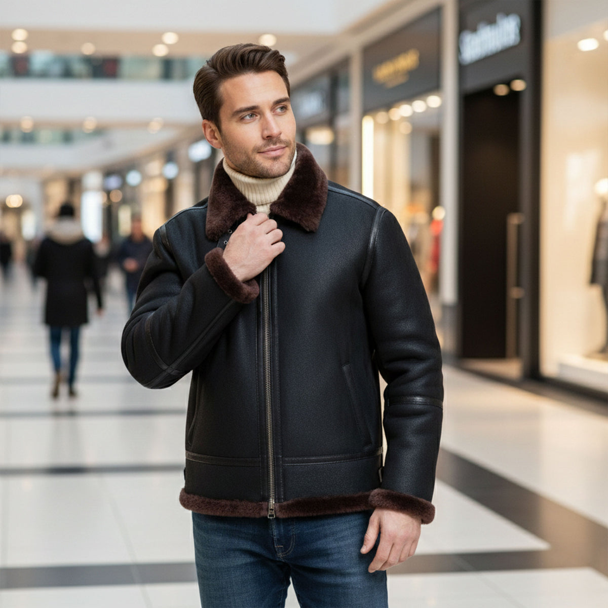 Winfield Shearling Jacket-15