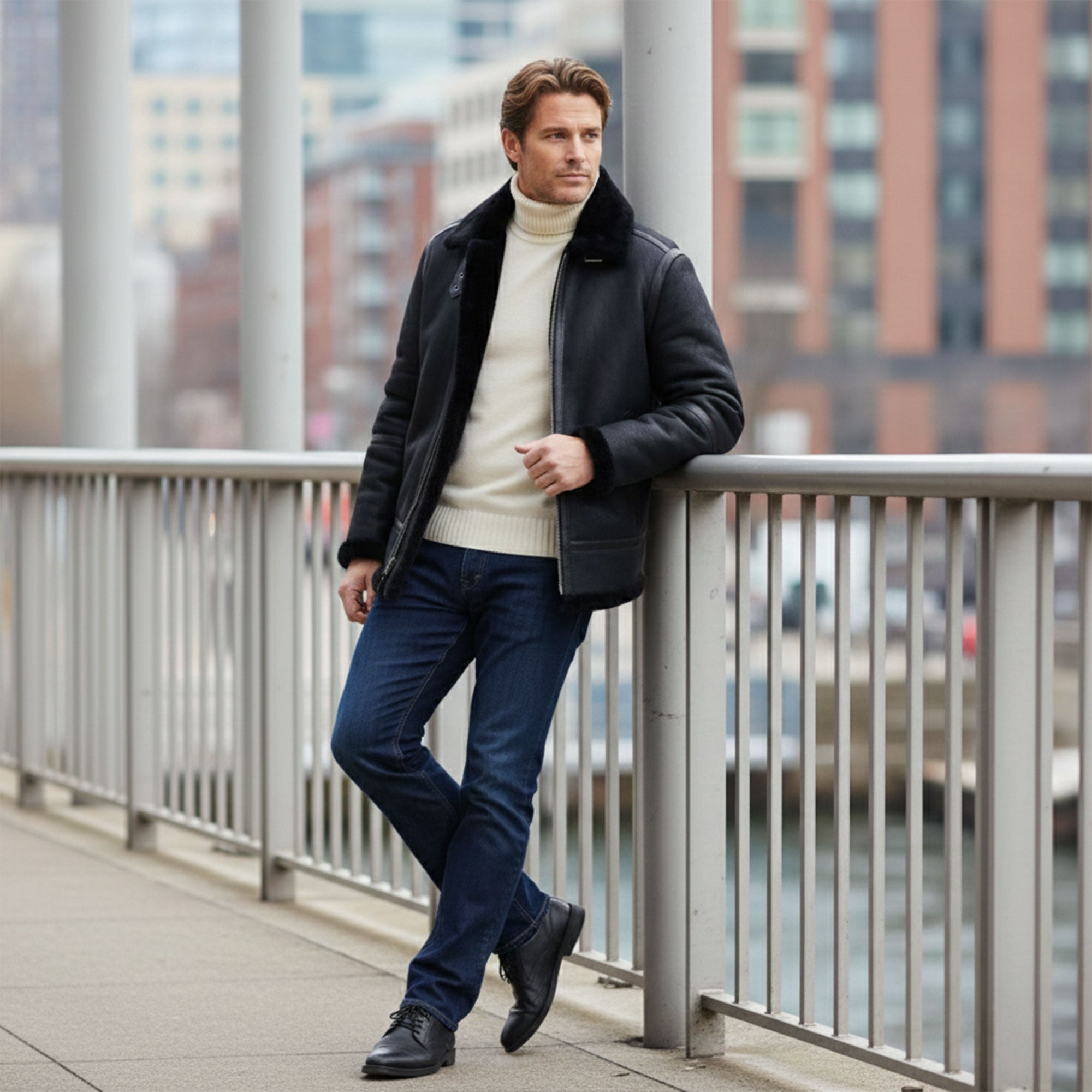 Winfield Shearling Jacket-8