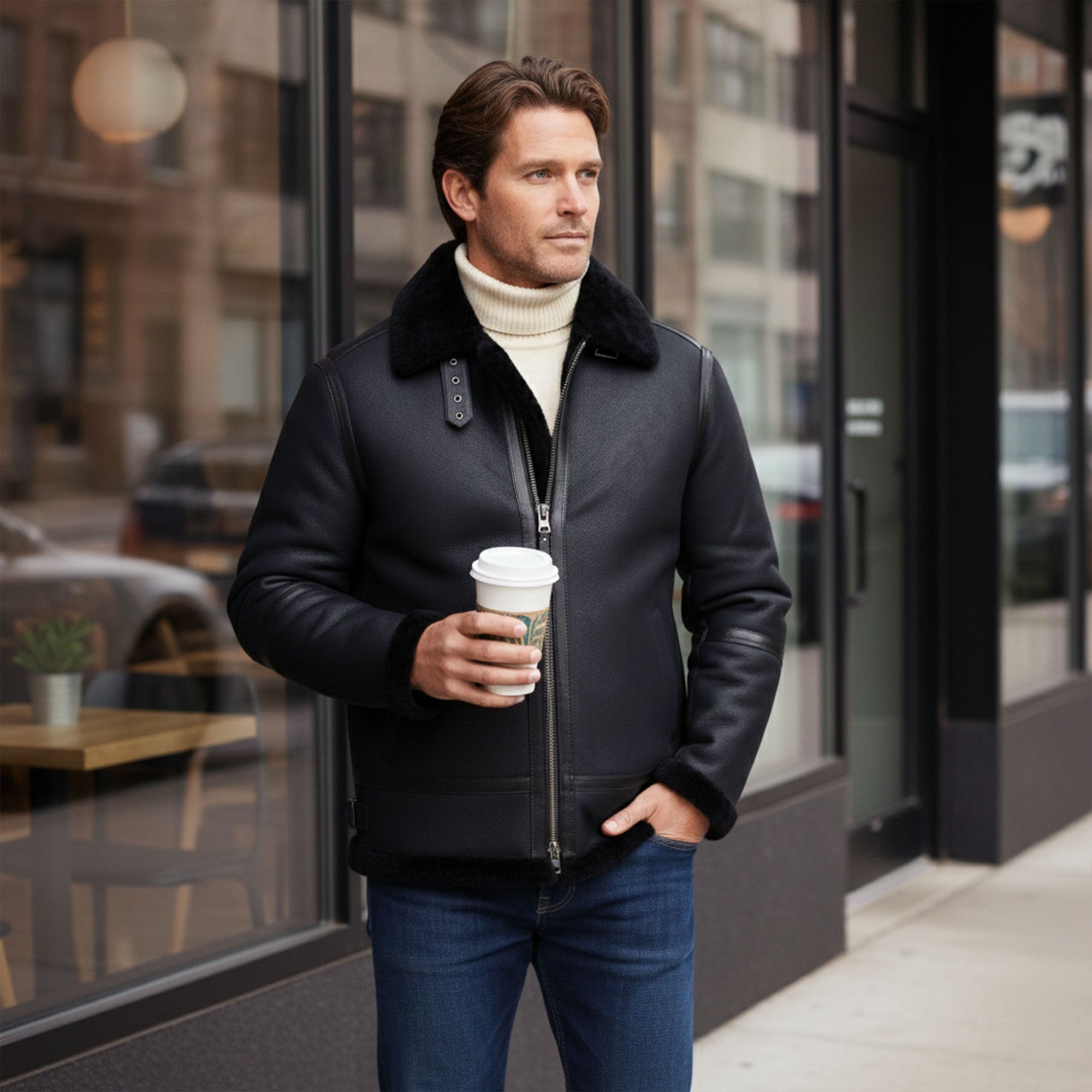 Winfield Shearling Jacket-9