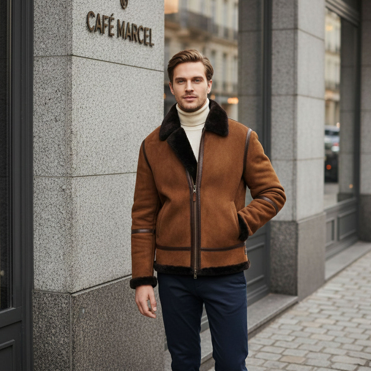 Winfield Shearling Jacket-4
