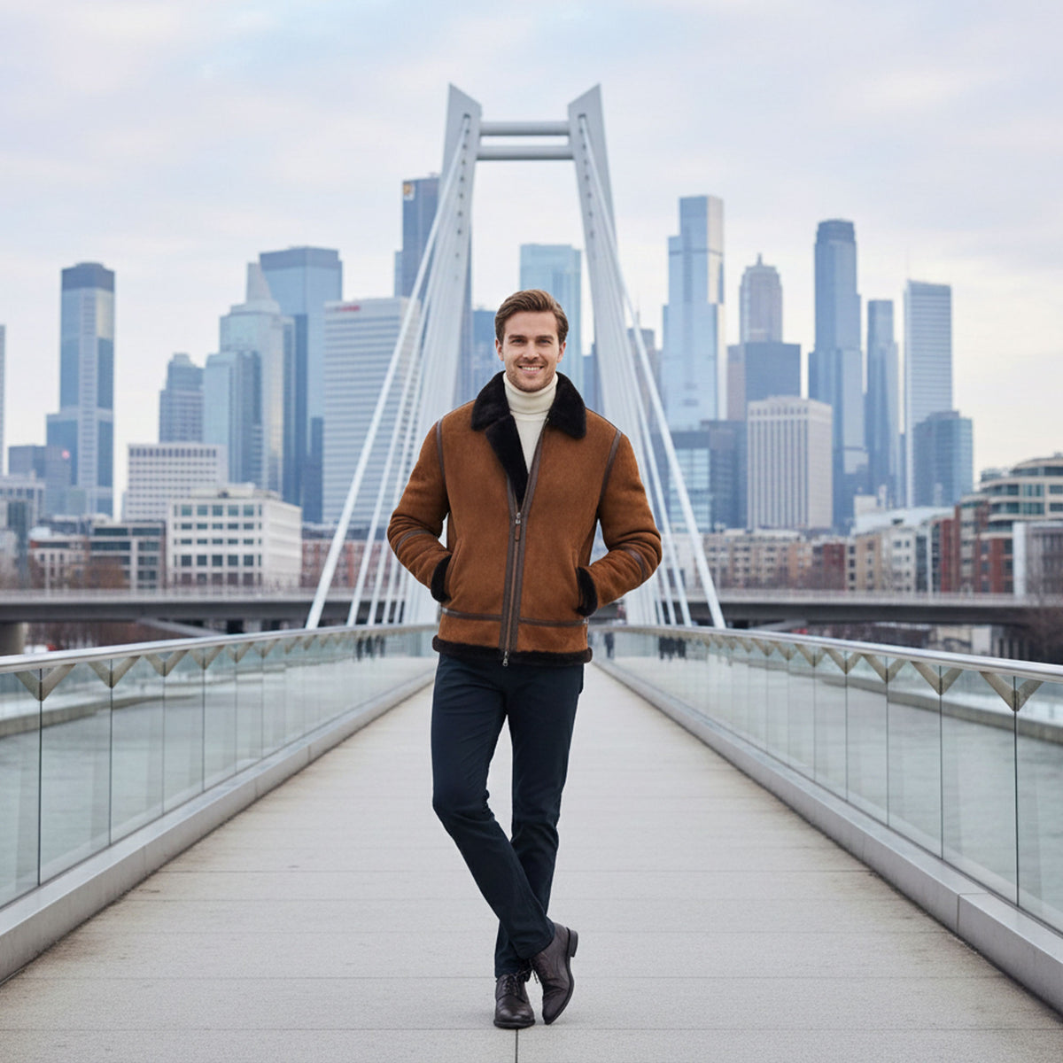 Winfield Shearling Jacket-5