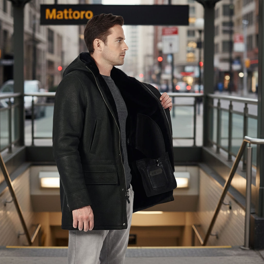 Desmond Shearling Coat