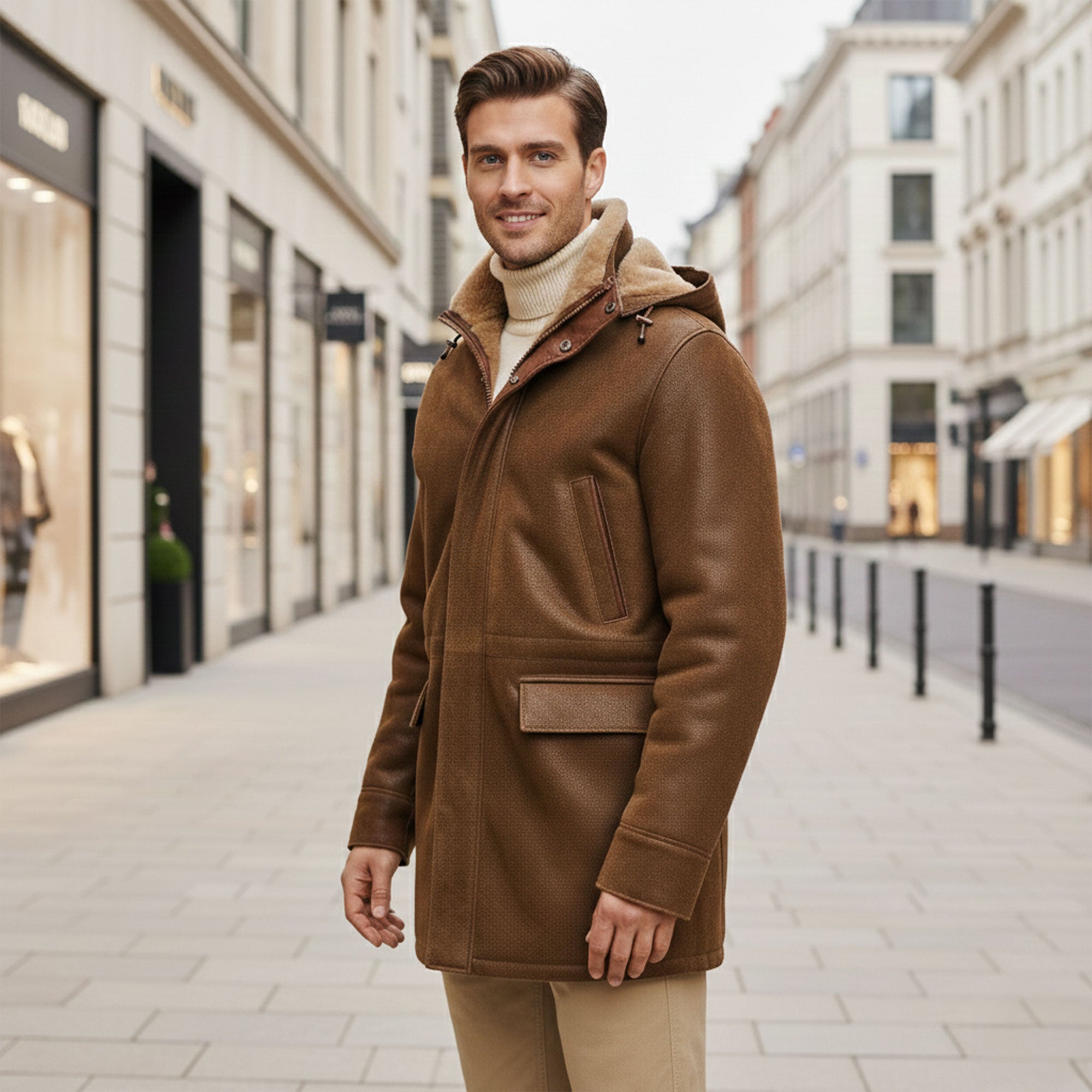 Desmond Shearling Coat-3