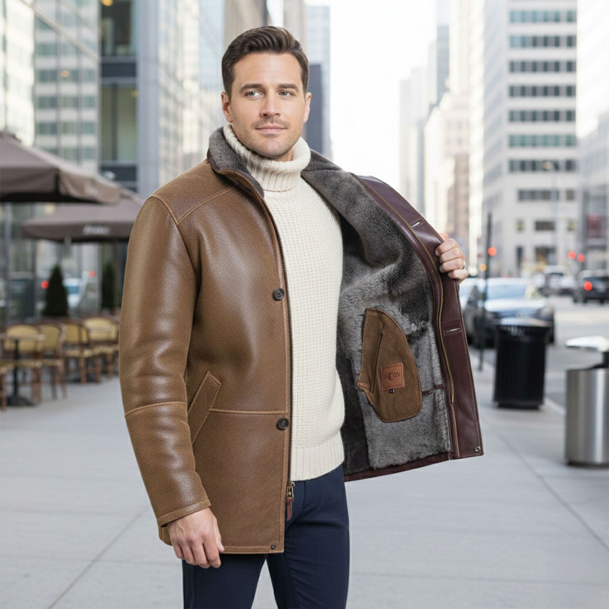 Laredo Shearling Coat-3