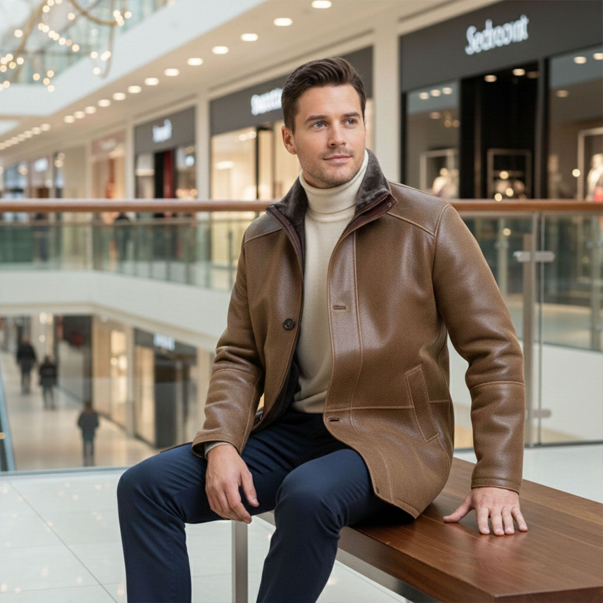 Laredo Shearling Coat-4