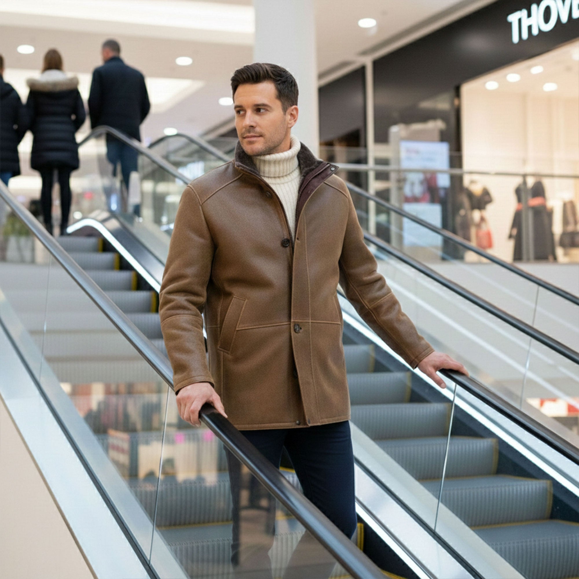 Laredo Shearling Coat-5