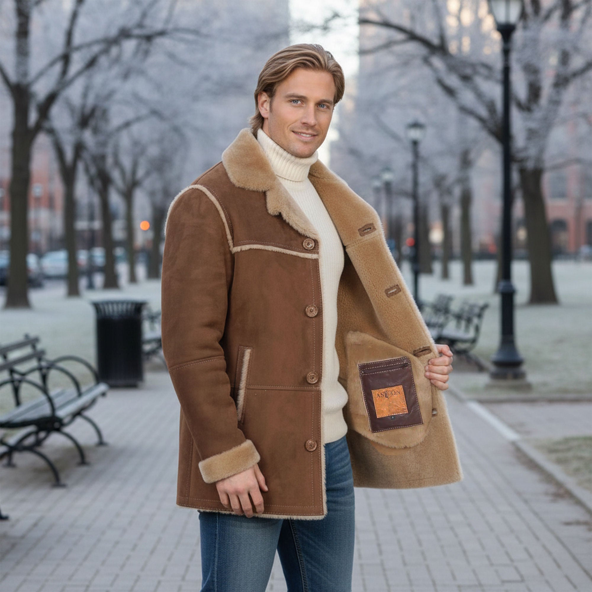 Denver Shearling Coat-3