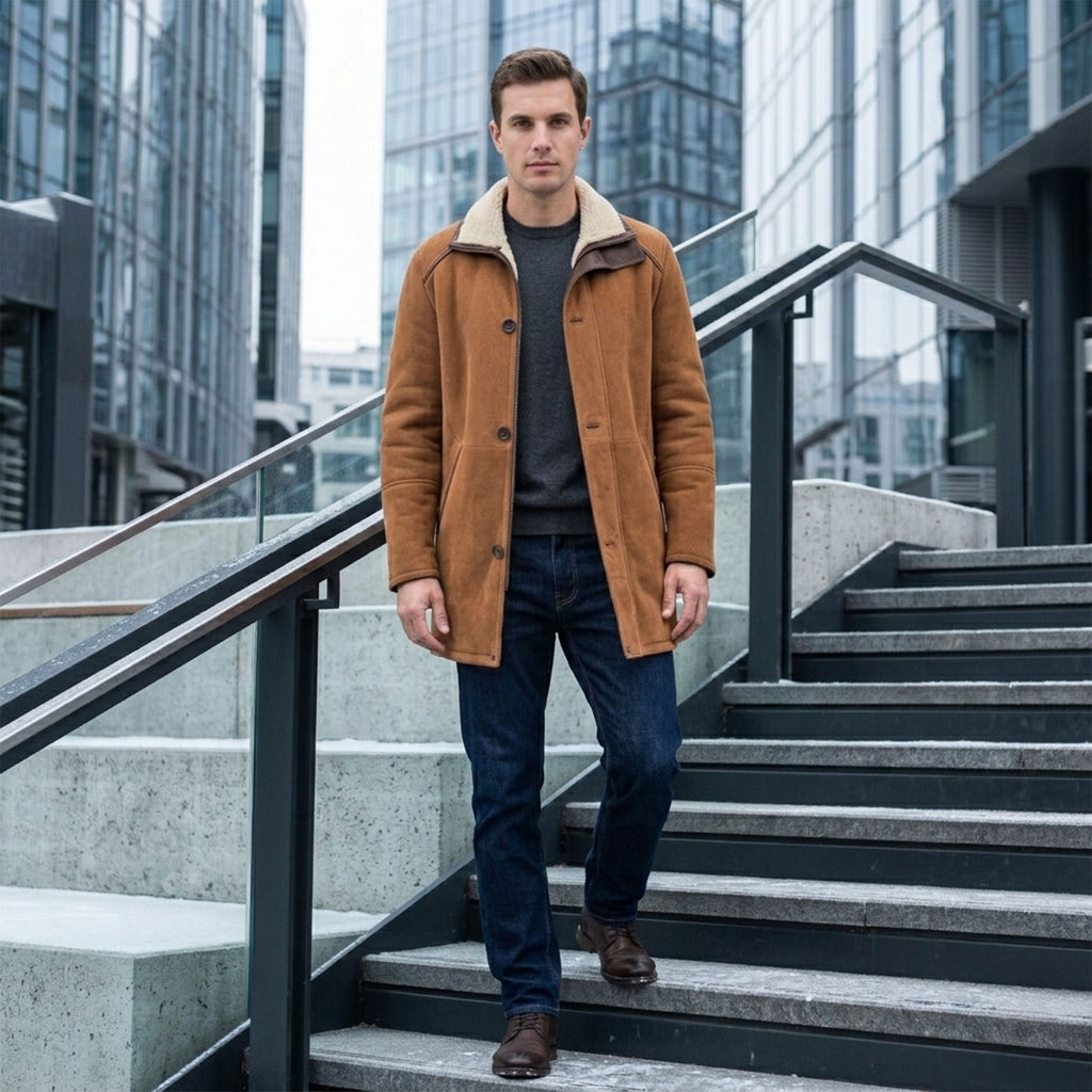 Greenwich Shearling Coat