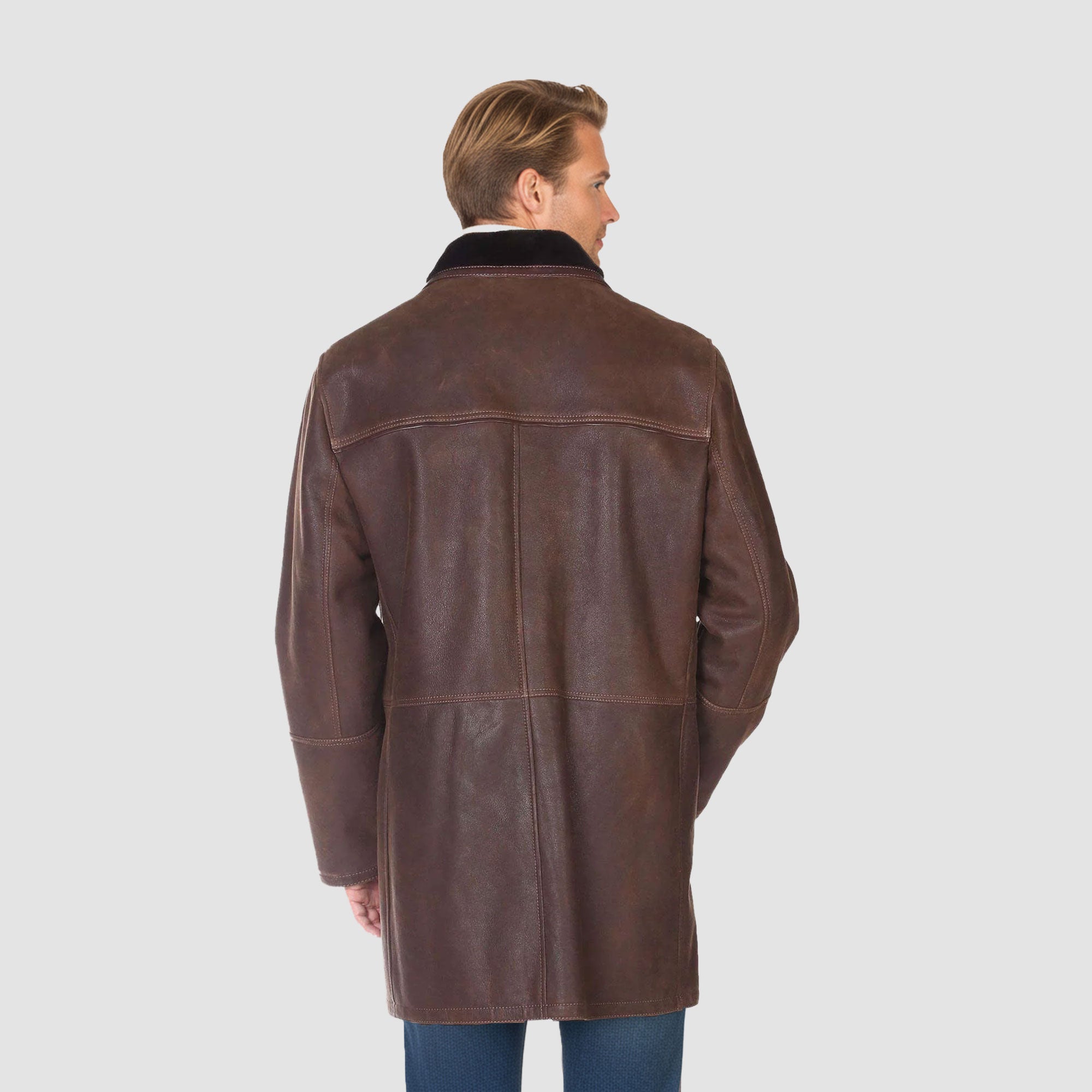 Greenwich Shearling Coat-7