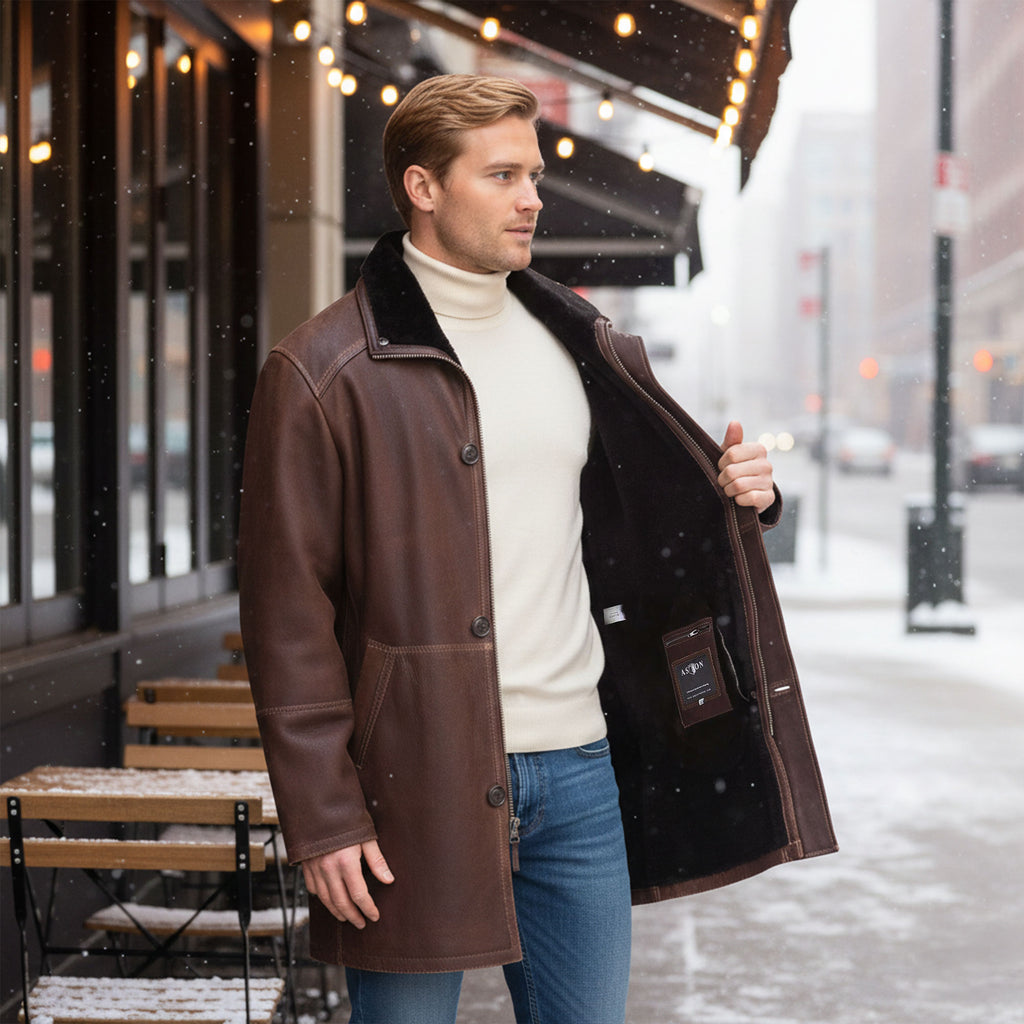 Greenwich Shearling Coat