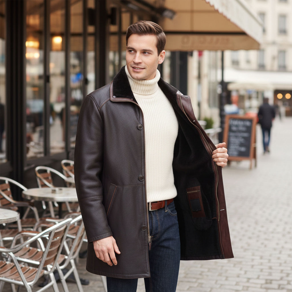 Greenwich Shearling Coat