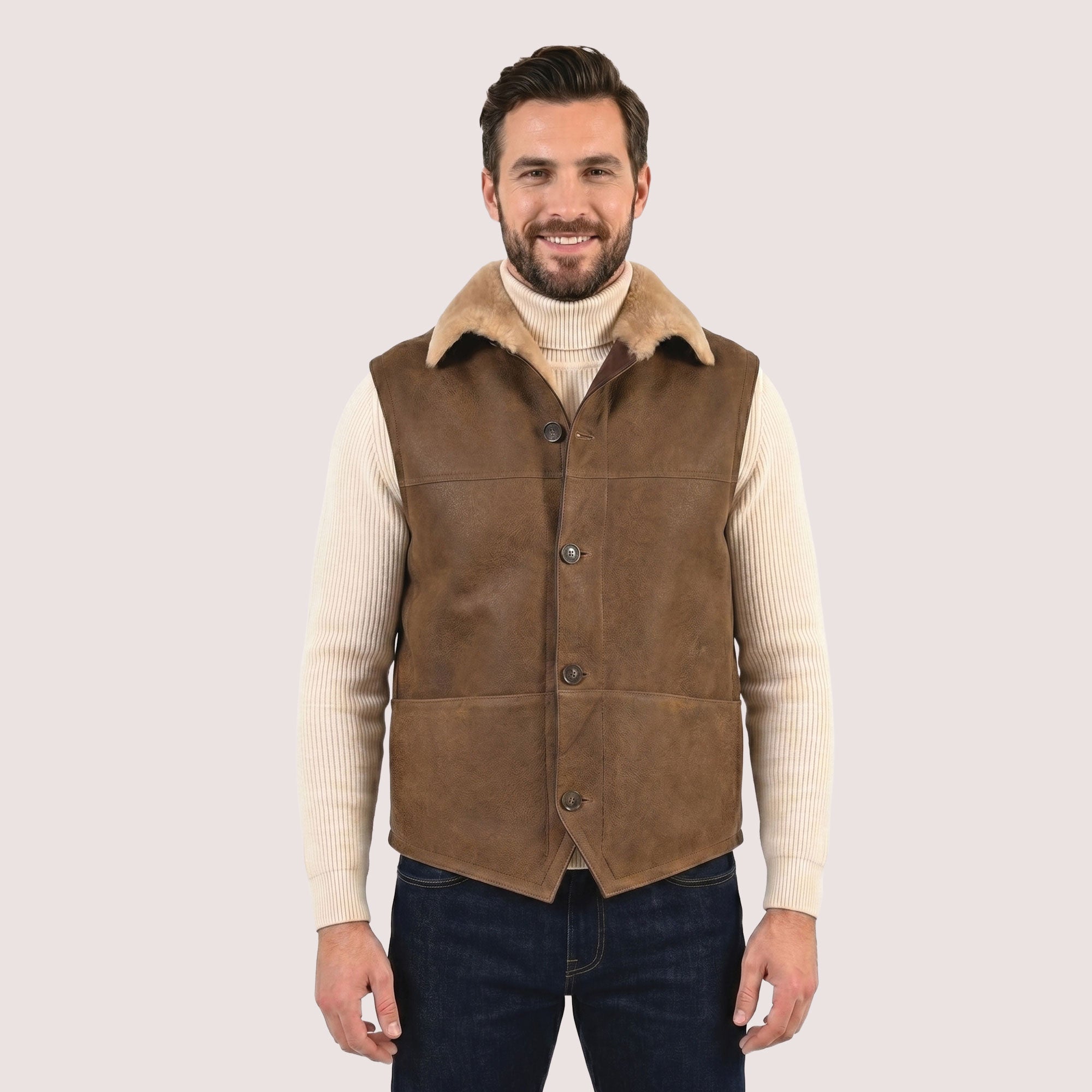Lunenburg Shearling Vest