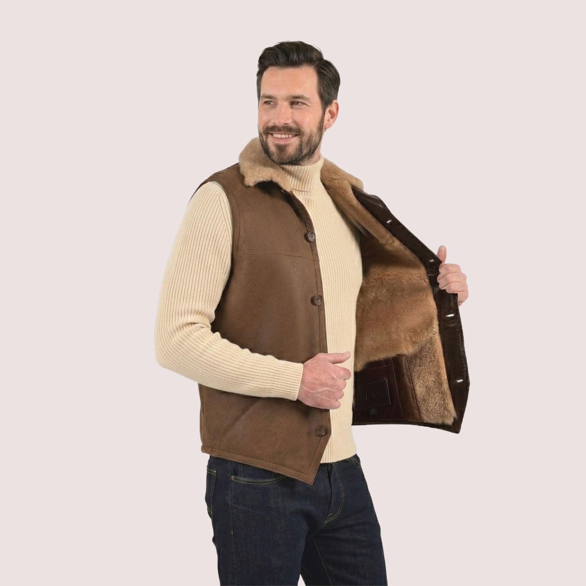Lunenburg Shearling Vest