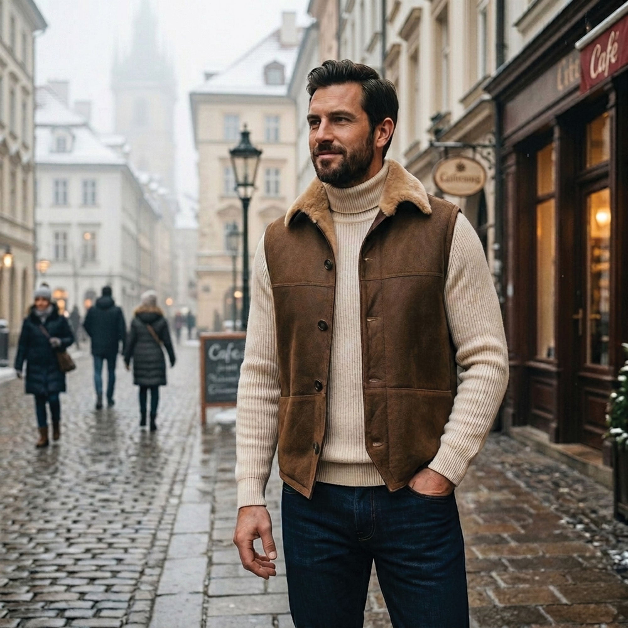 Lunenburg Shearling Vest-4