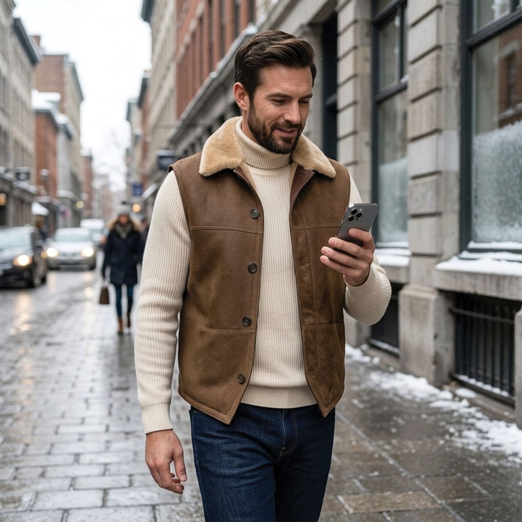 Lunenburg Shearling Vest-5