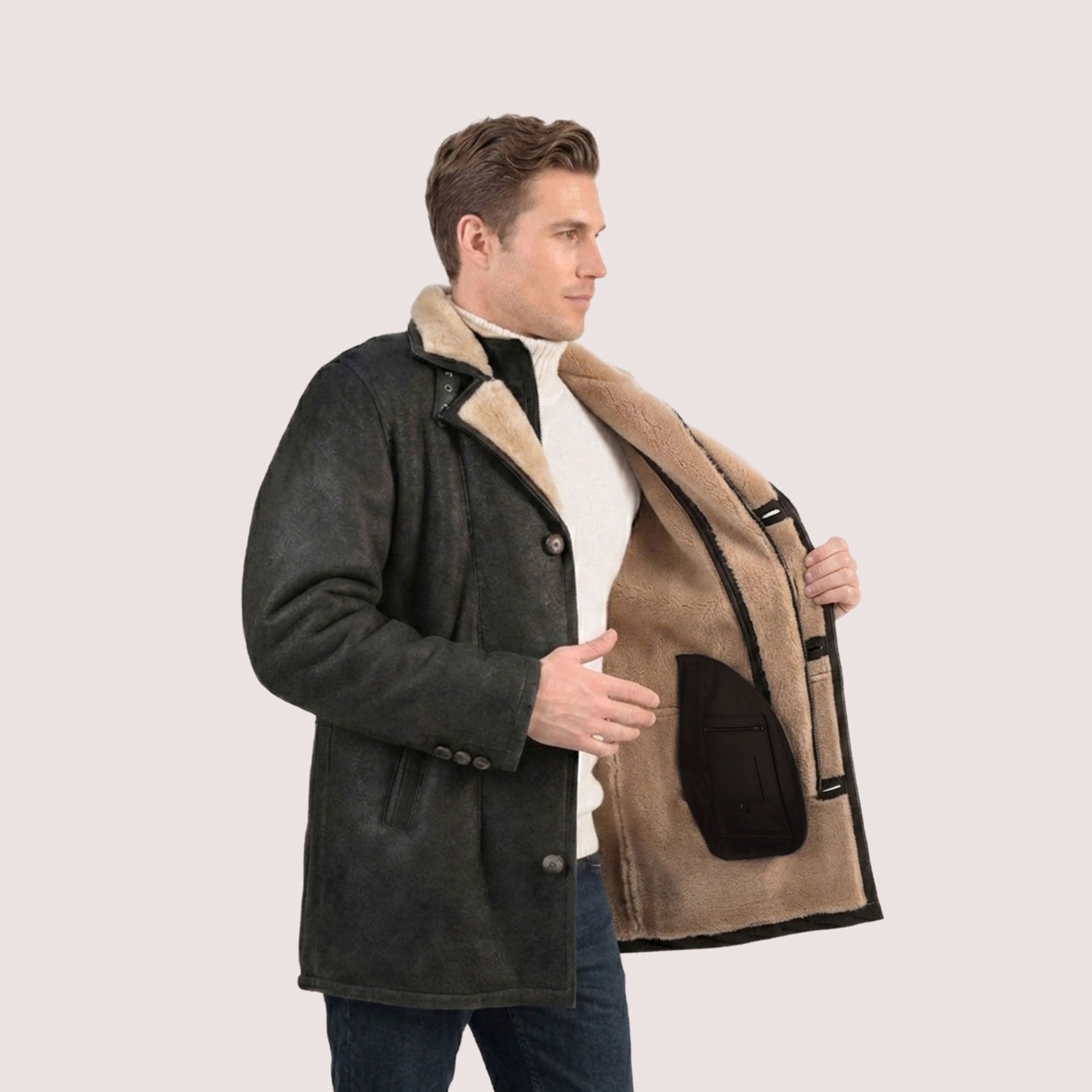 Harpers Shearling Coat