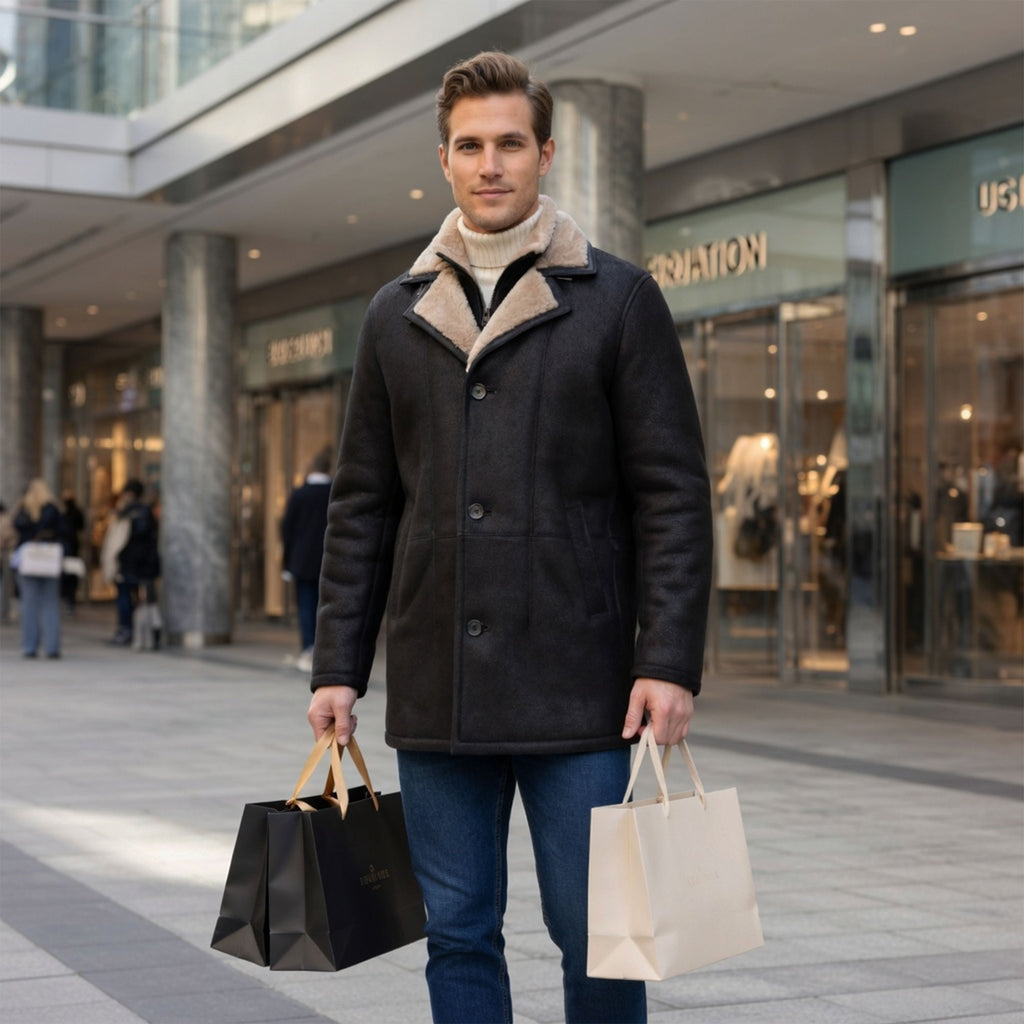 Harpers Shearling Coat