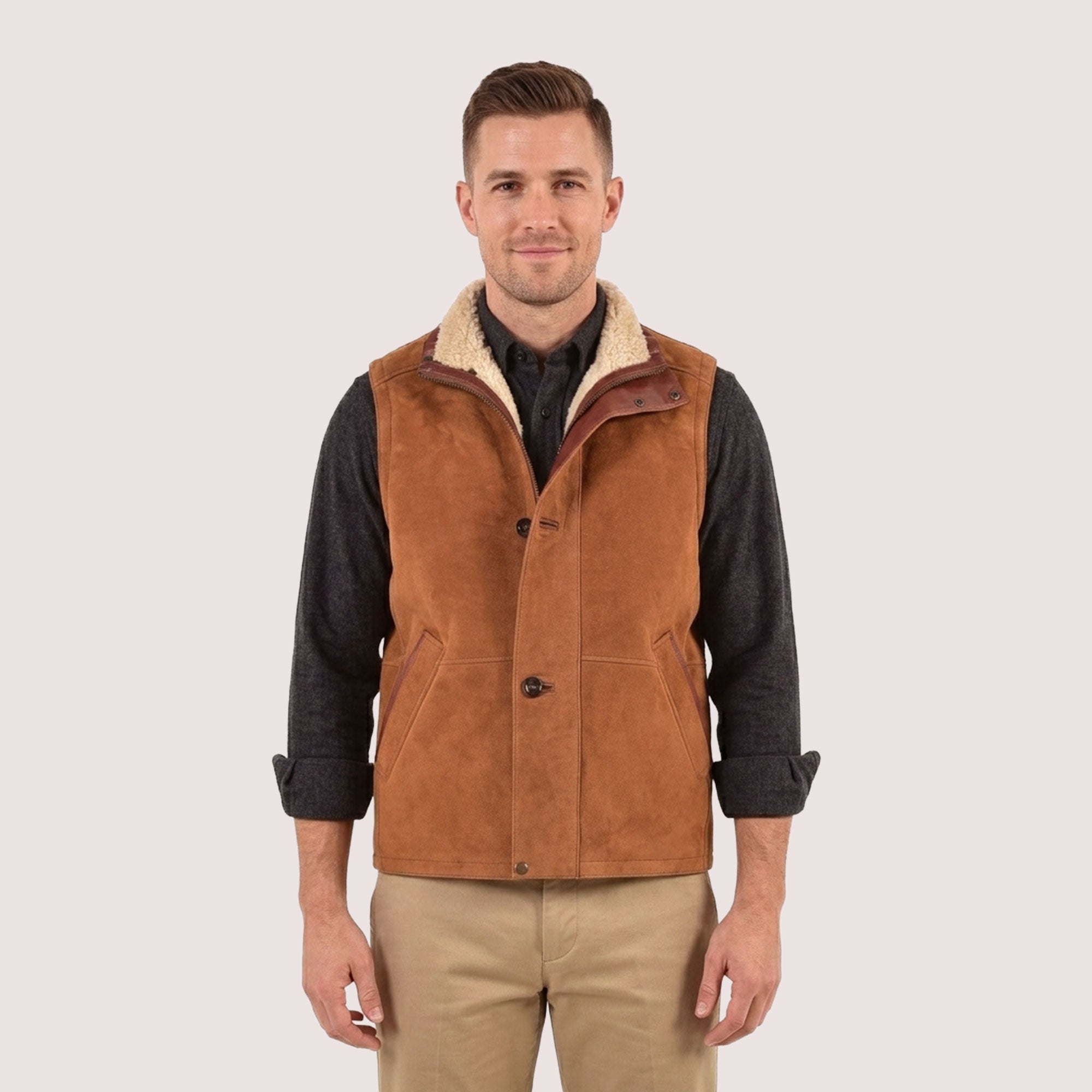 Sawson Shearling Vest
