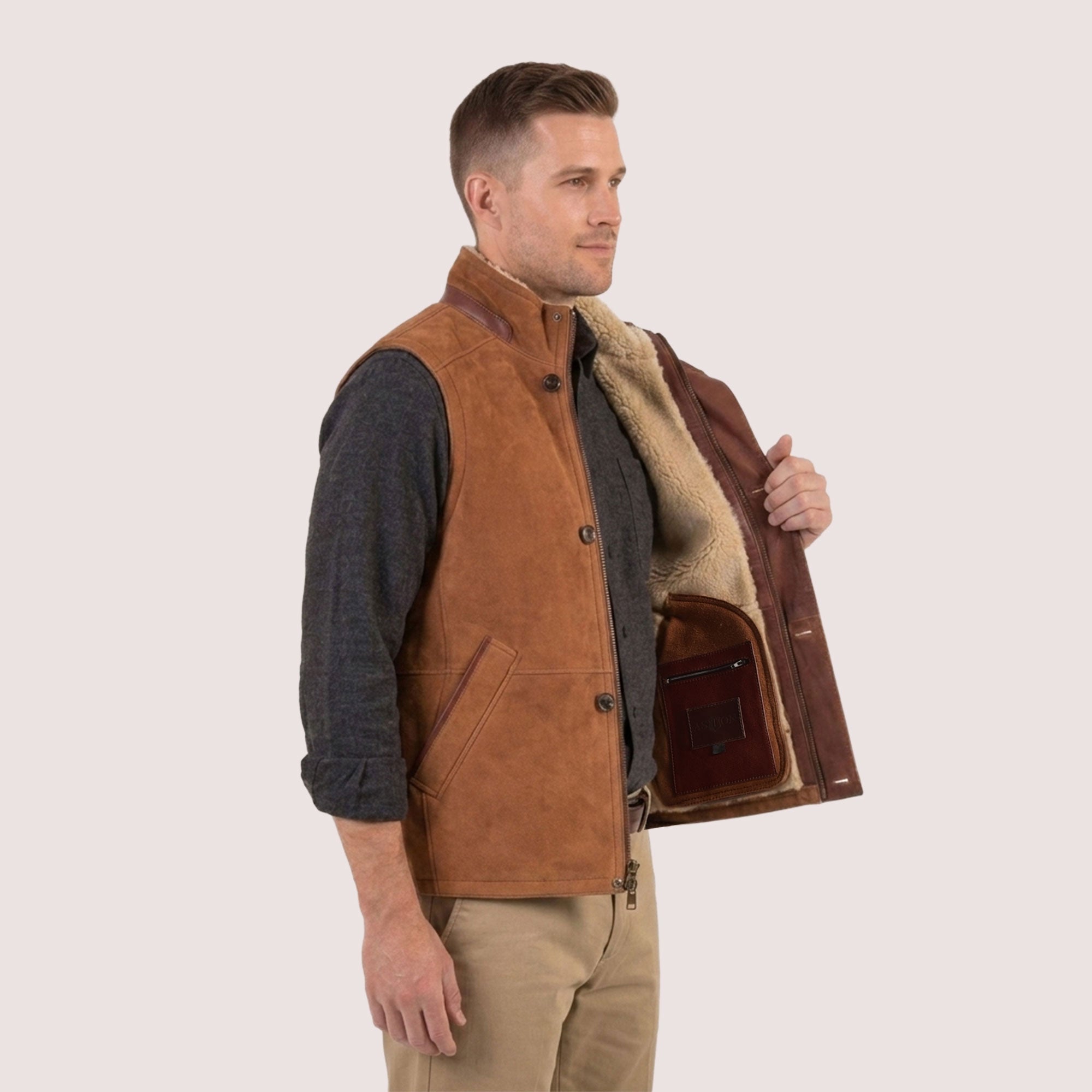 Sawson Shearling Vest