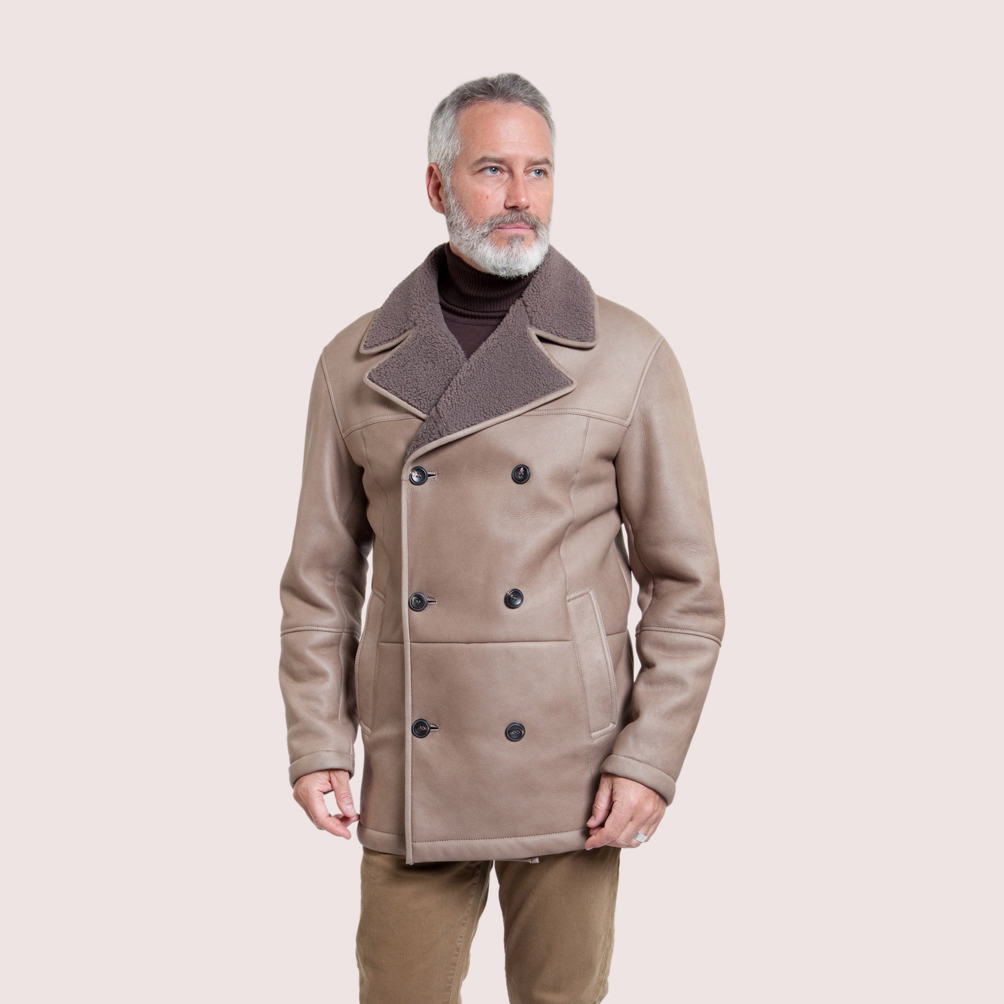 Leo Shearling Coat