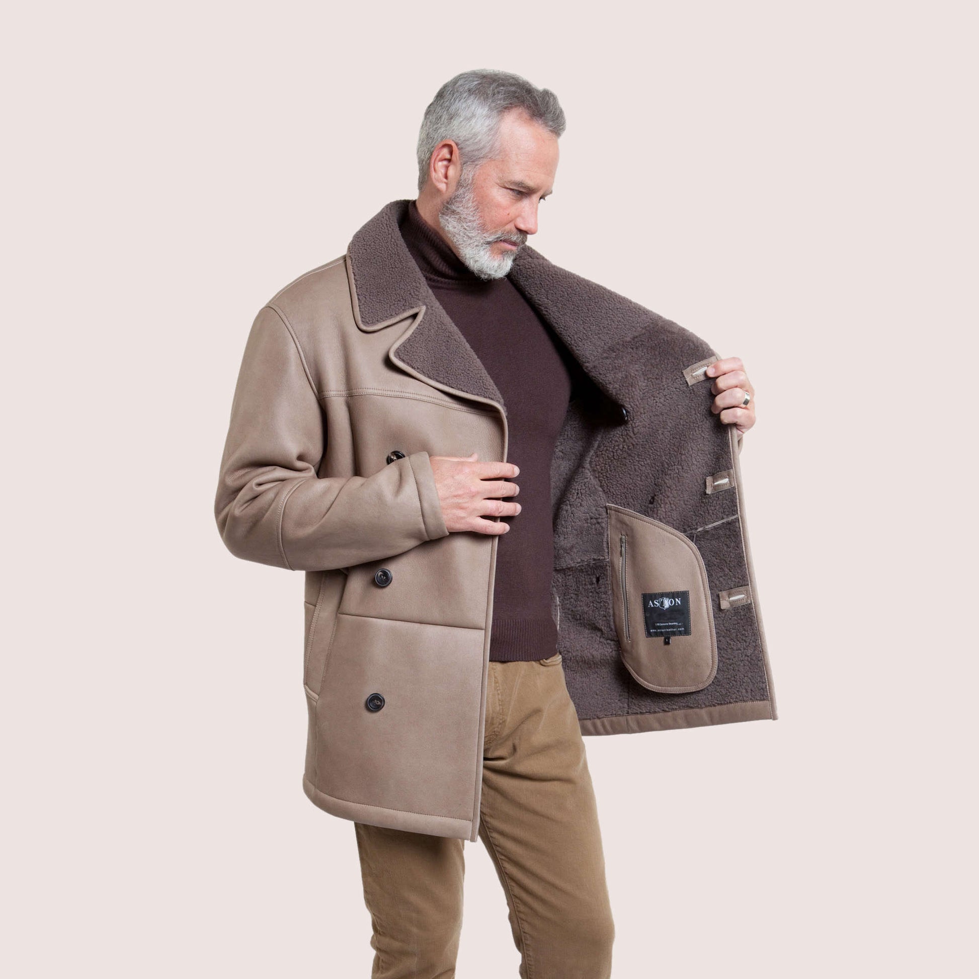 Leo Shearling Coat