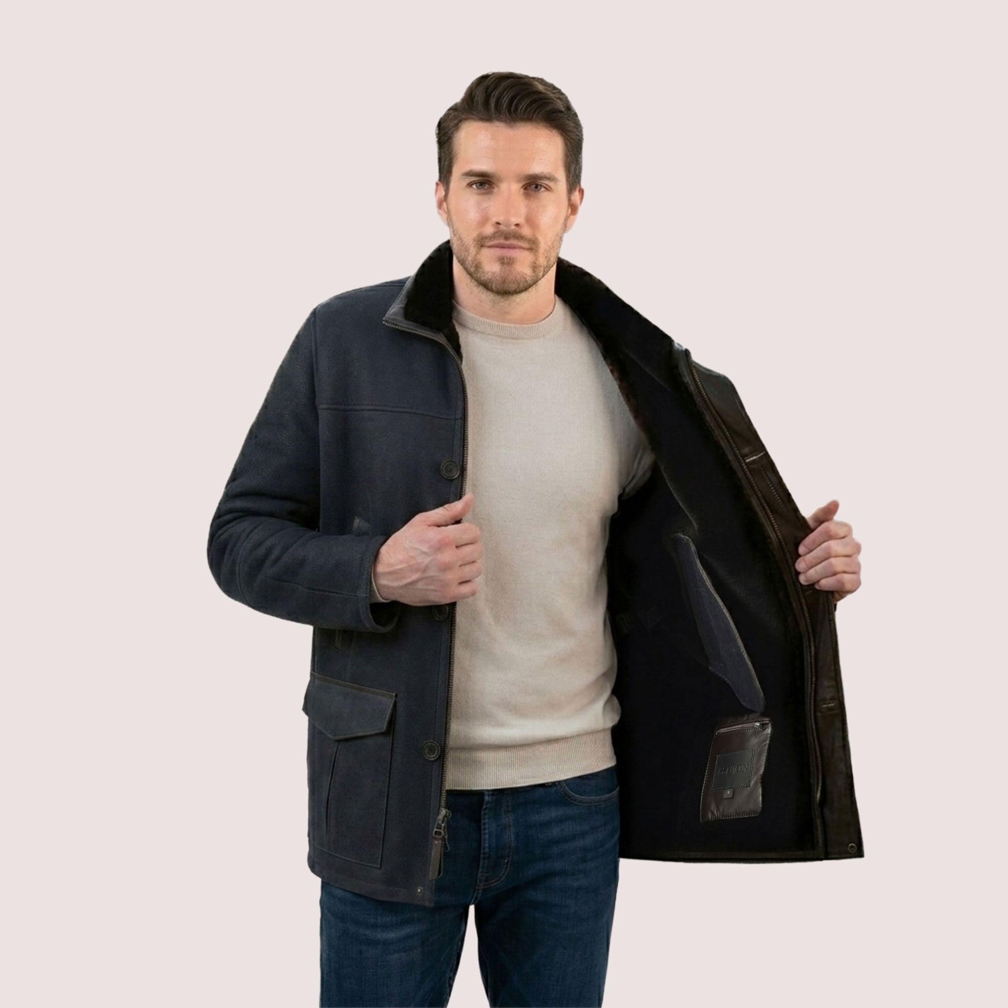 York Shearling Coat