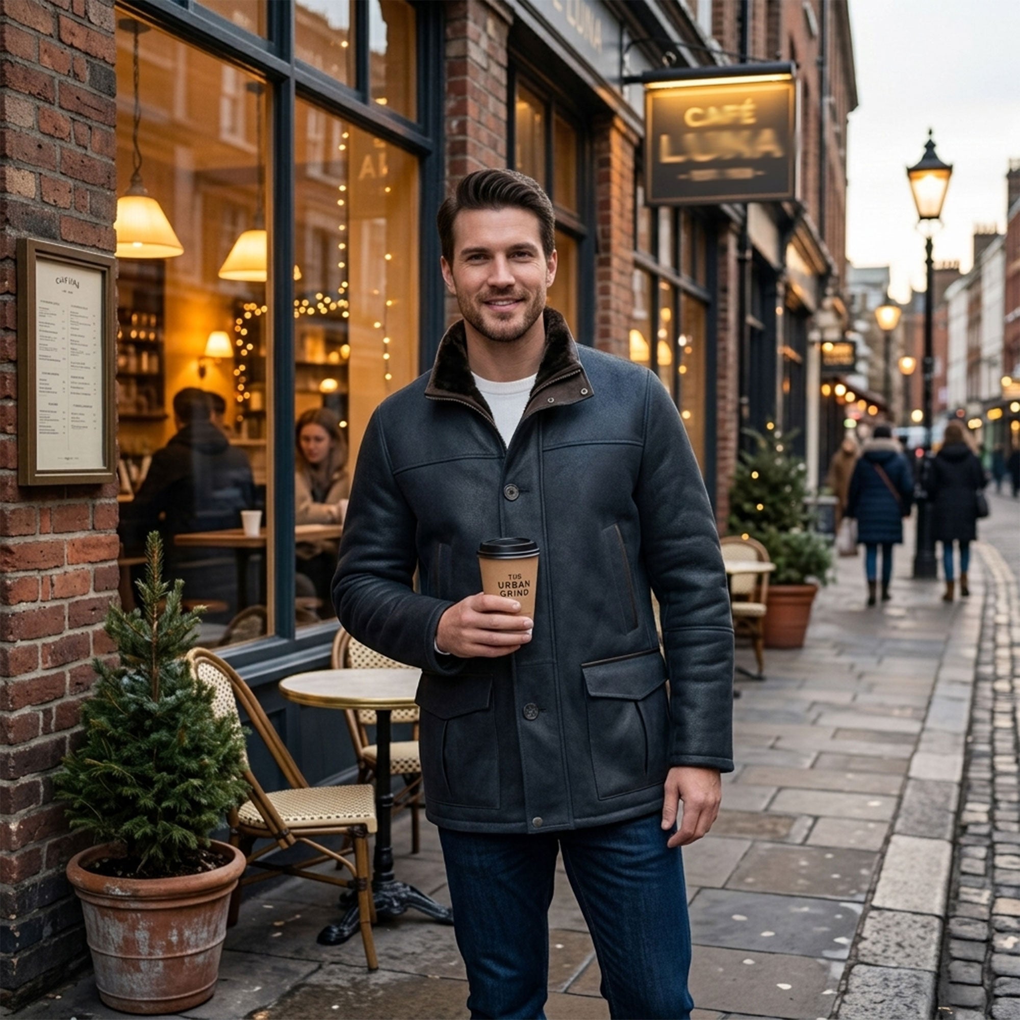 York Shearling Coat-5