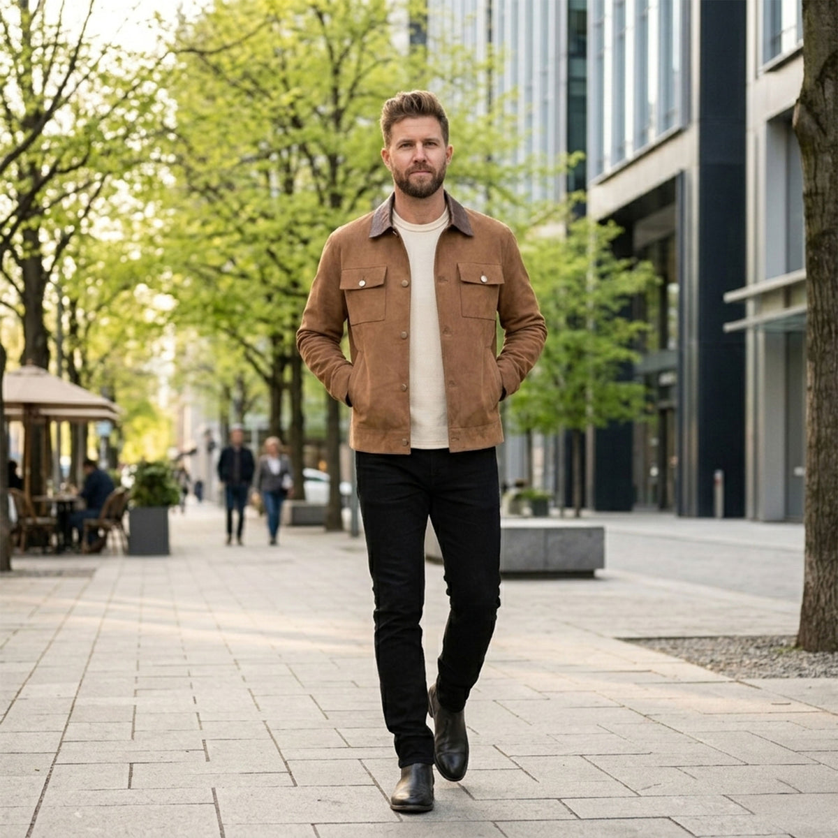 Wayne Cowhide Jacket-4