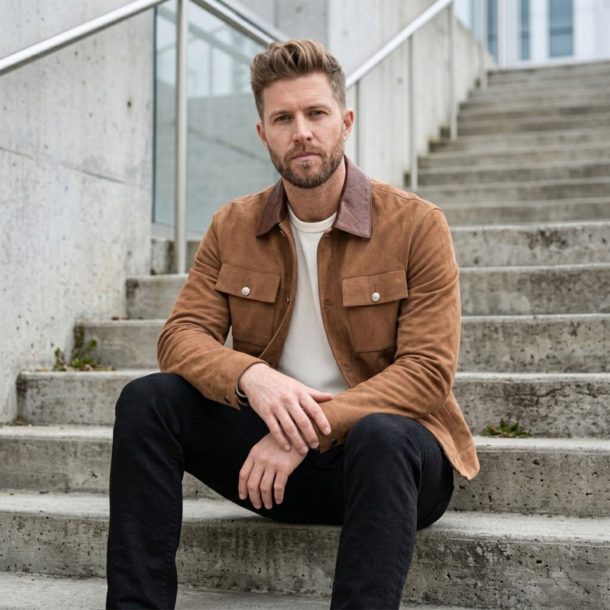 Wayne Cowhide Jacket