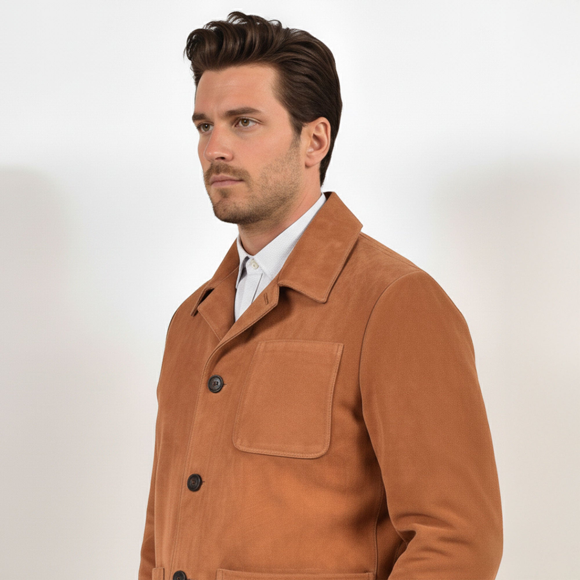 Heritage Calf Suede Jacket-3