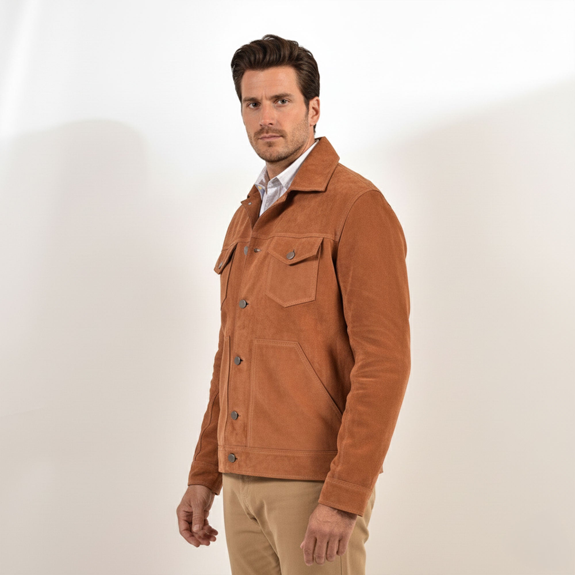 Prescott Cow Suede Jacket-14