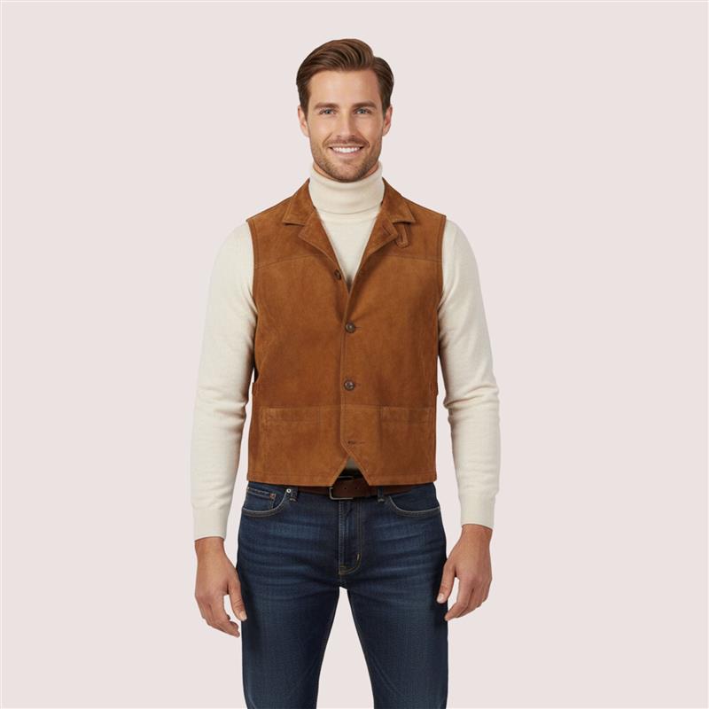 Glendale Goat Suede Vest