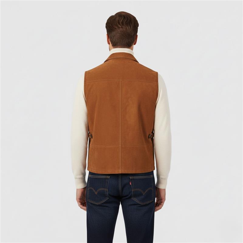 Glendale Goat Suede Vest