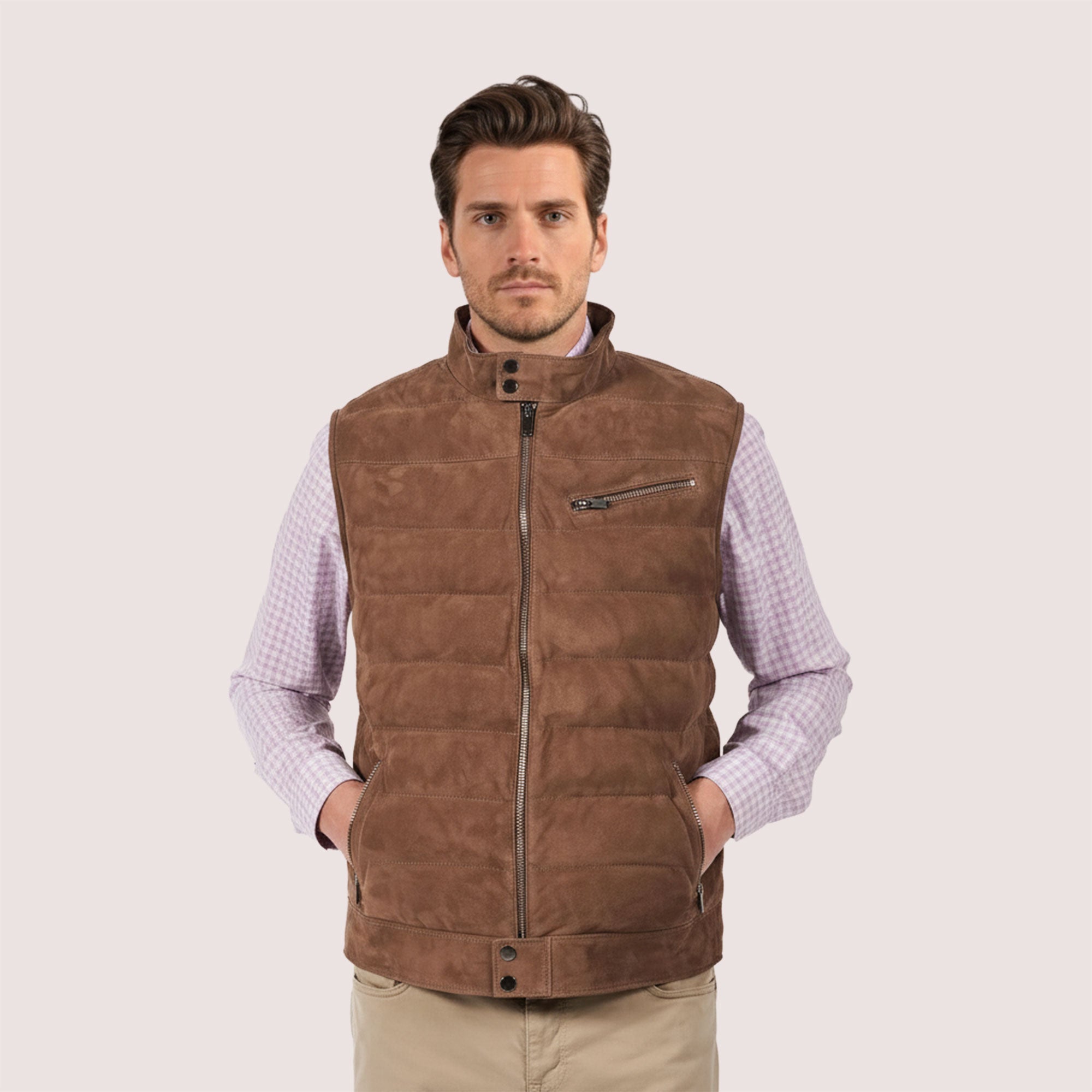 Tyler Goat Suede Vest-11